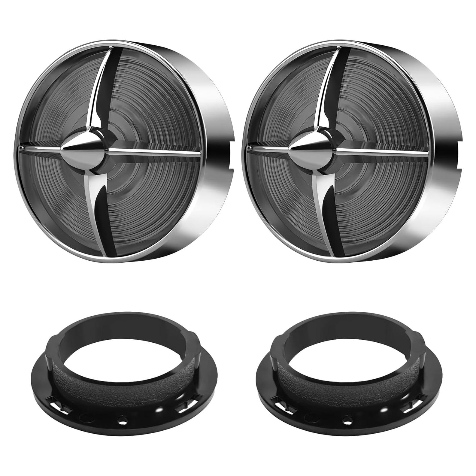 Cubiertas de Lentes de Giro BOSYCY 3.25" Ahumadas 2 Pcs