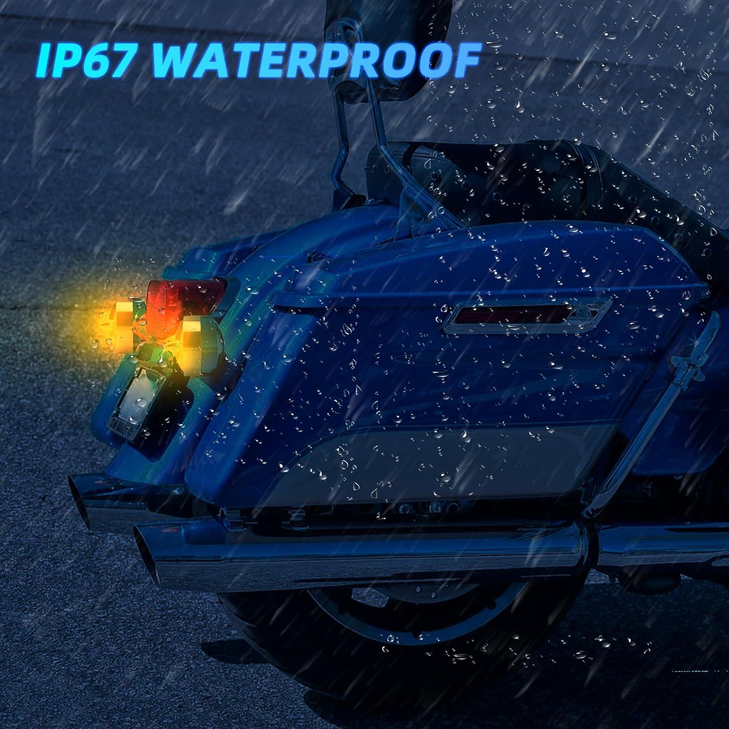 Cubiertas de Lentes de Giro BOSYCY 3.25" Ahumadas 2 Pcs