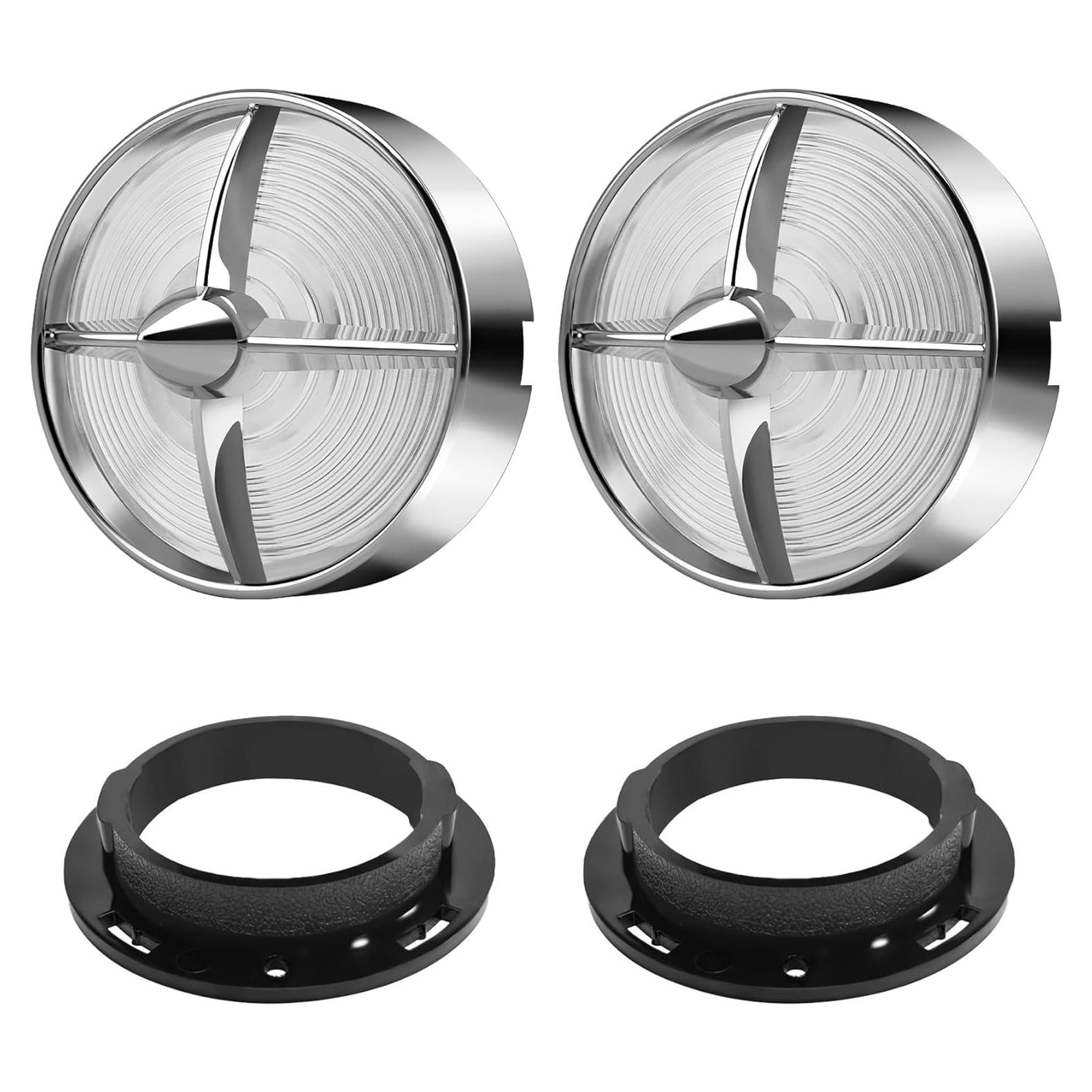 Cubiertas de Lentes de Giro para Motocicleta BOSYCY 3.2 cm Paquete de 2