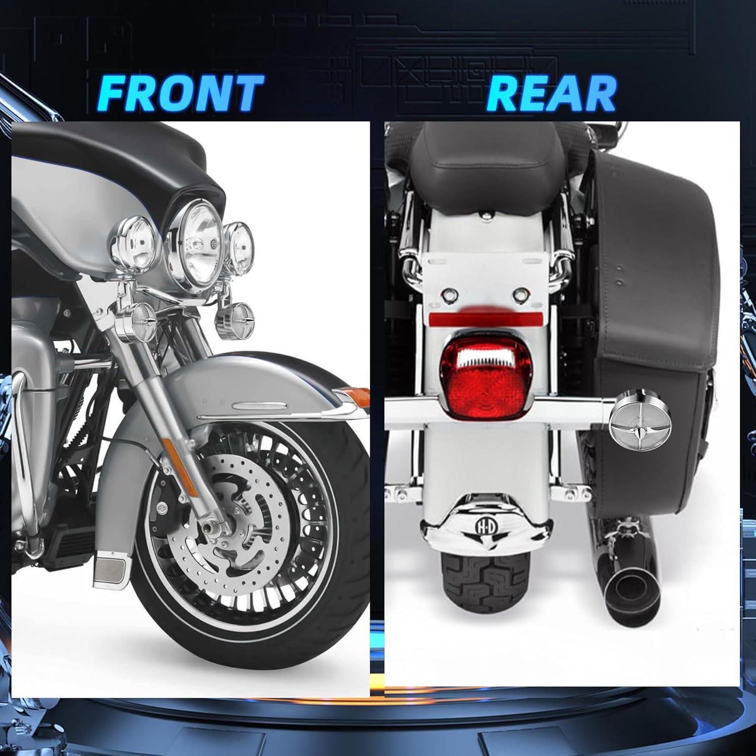 Cubiertas de Lentes de Giro para Motocicleta BOSYCY 3.2 cm Paquete de 2