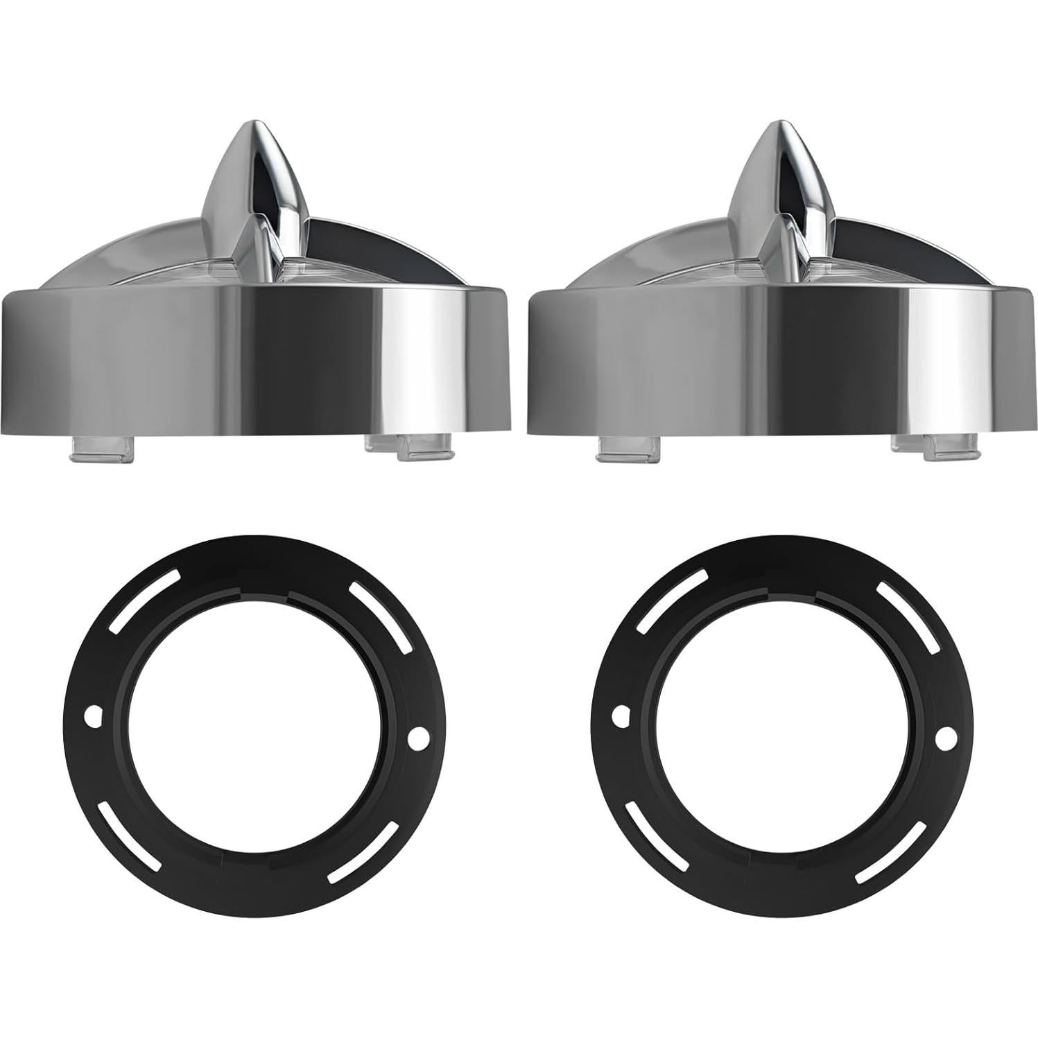 Cubiertas de Lentes de Giro para Motocicleta BOSYCY 3.2 cm Paquete de 2