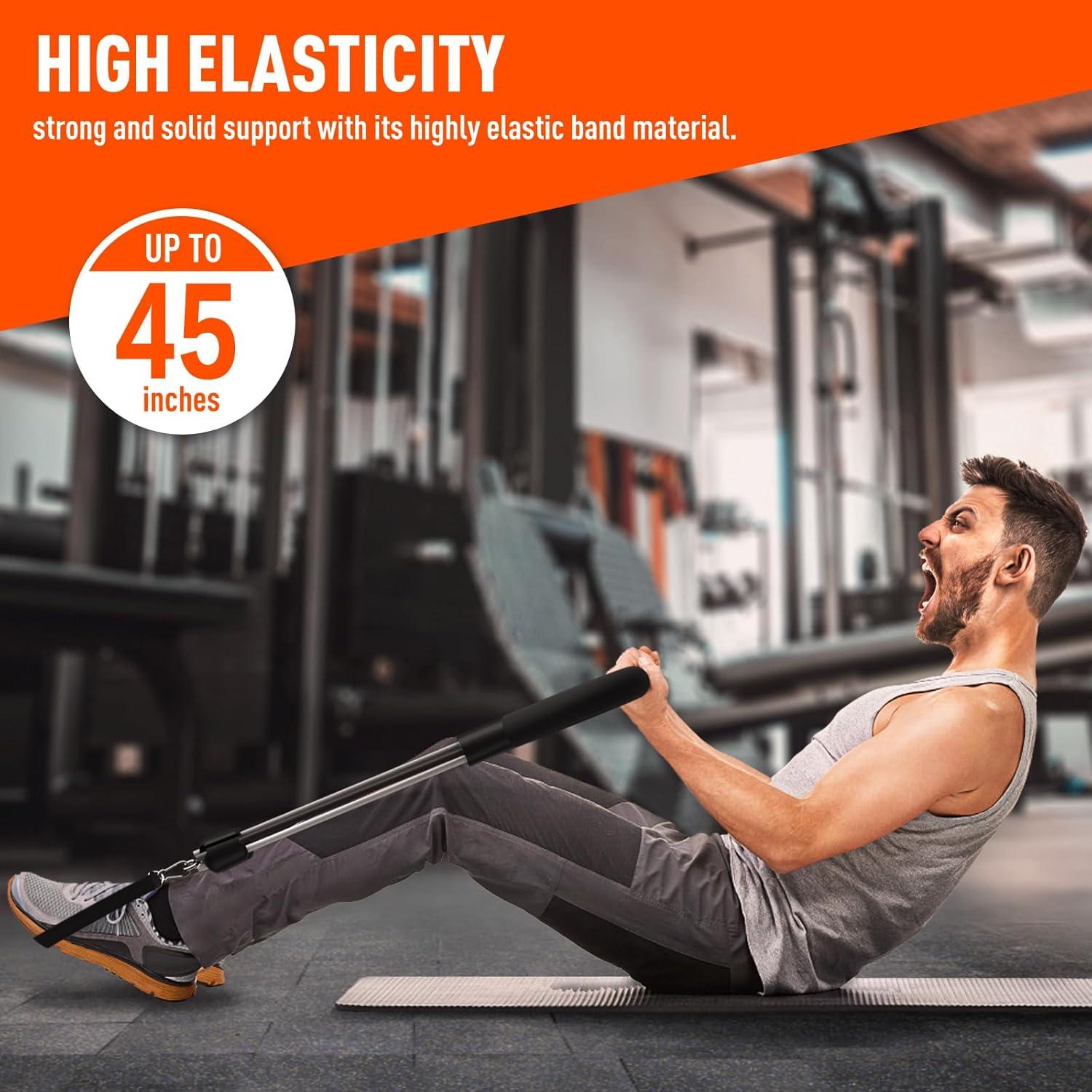 Bandas de Resistencia SEBIT con Mangos - Entrenamiento en Casa