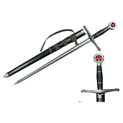 Espada Corta Templaria con Vaina Colección del Caballero