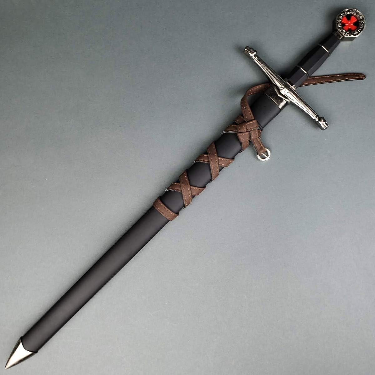 Espada Corta Templaria con Vaina Colección del Caballero