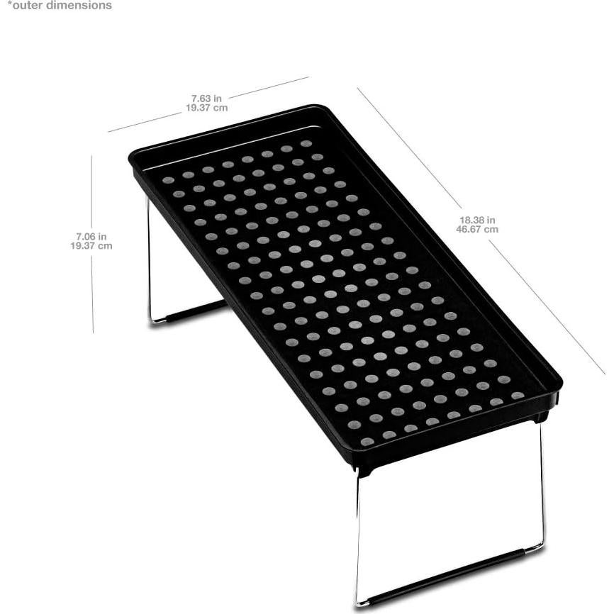 Estante Apilable Grande Madesmart Carbono 46.7x19.4 cm