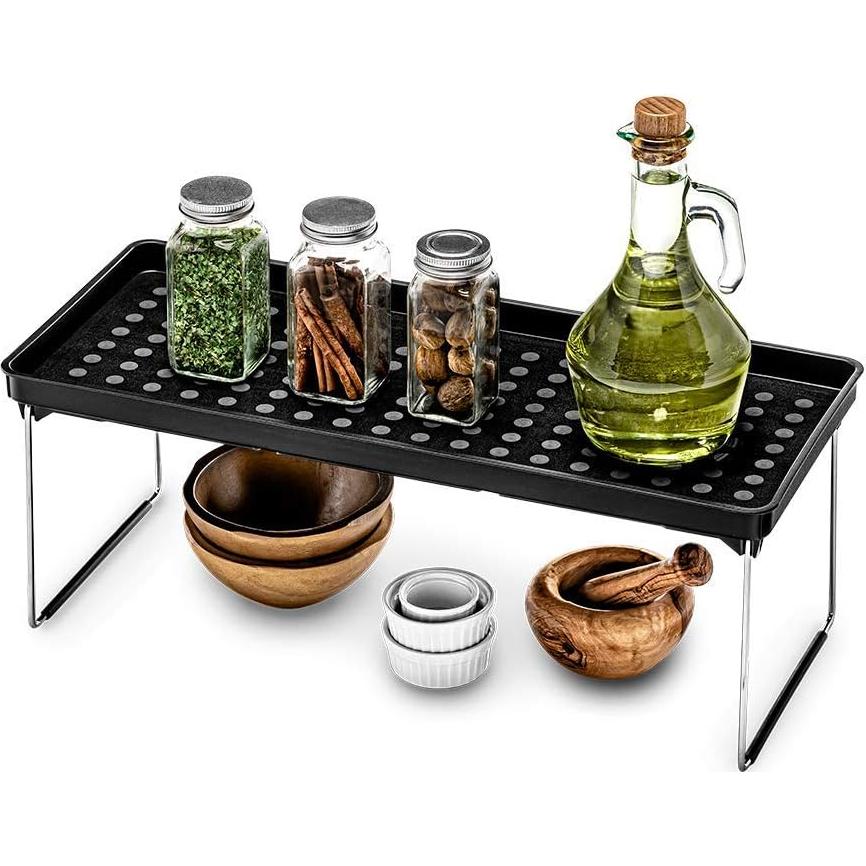 Estante Apilable Grande Madesmart Carbono 46.7x19.4 cm