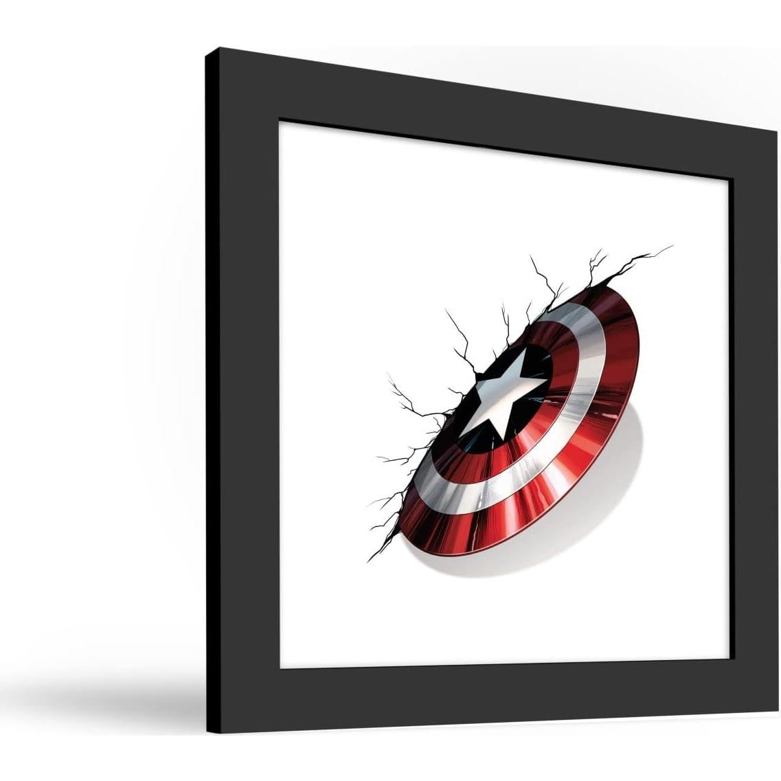 Póster de Arte de Pared Capitán América Trends 30.48 cm