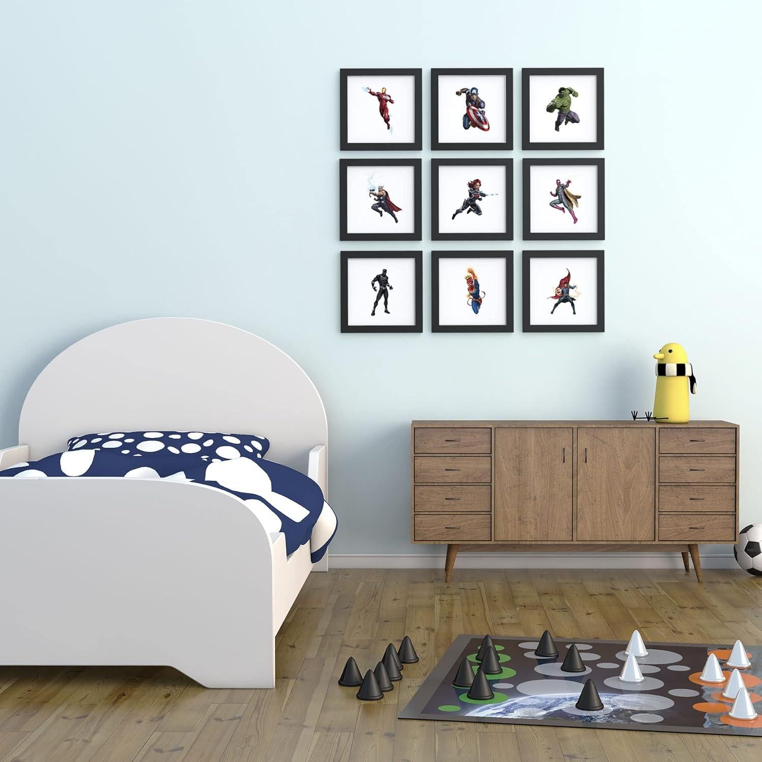 Póster de Arte de Pared Capitán América Trends 30.48 cm