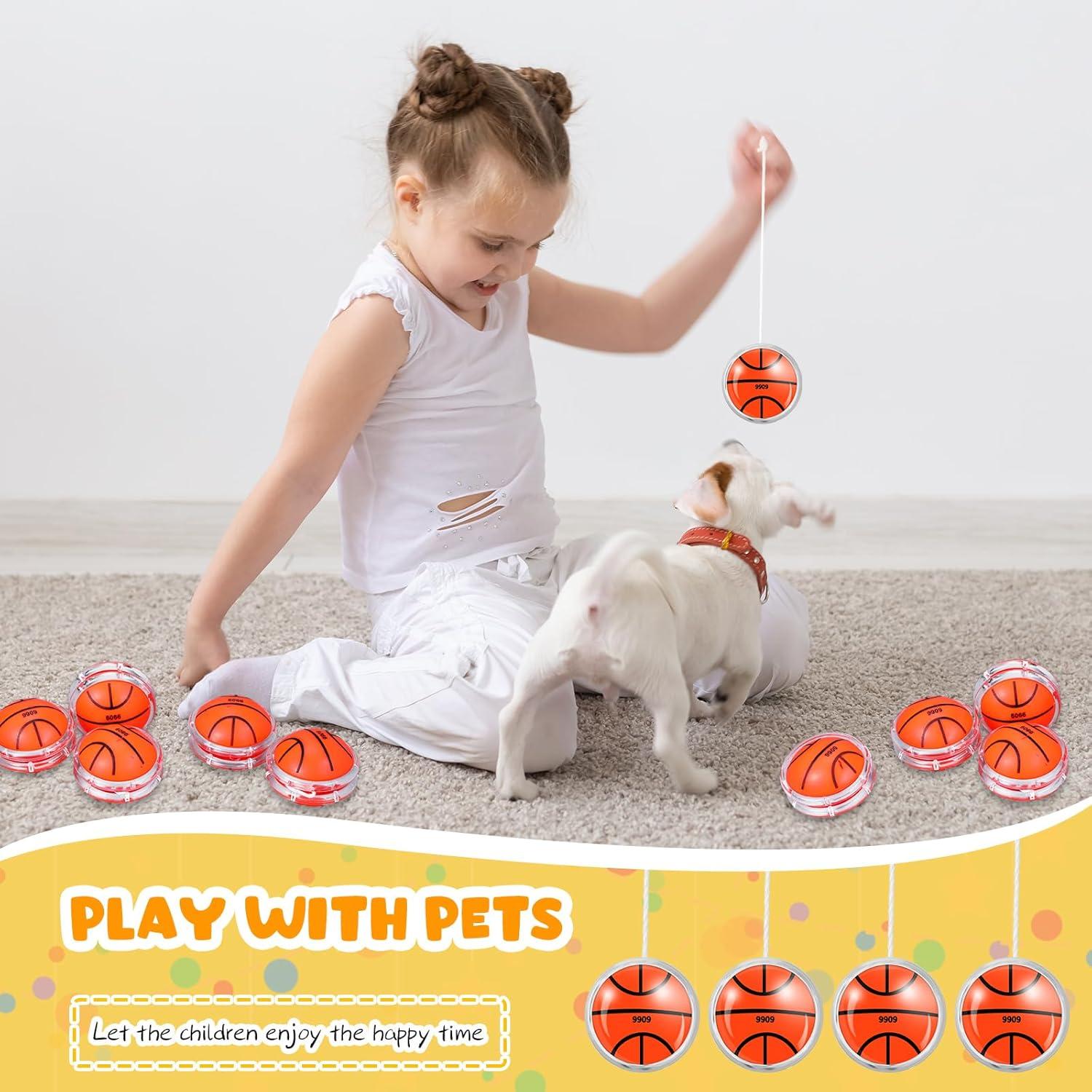 50 Yoyos de Baloncesto Liliful para Niños - Regalos de Cumpleaños