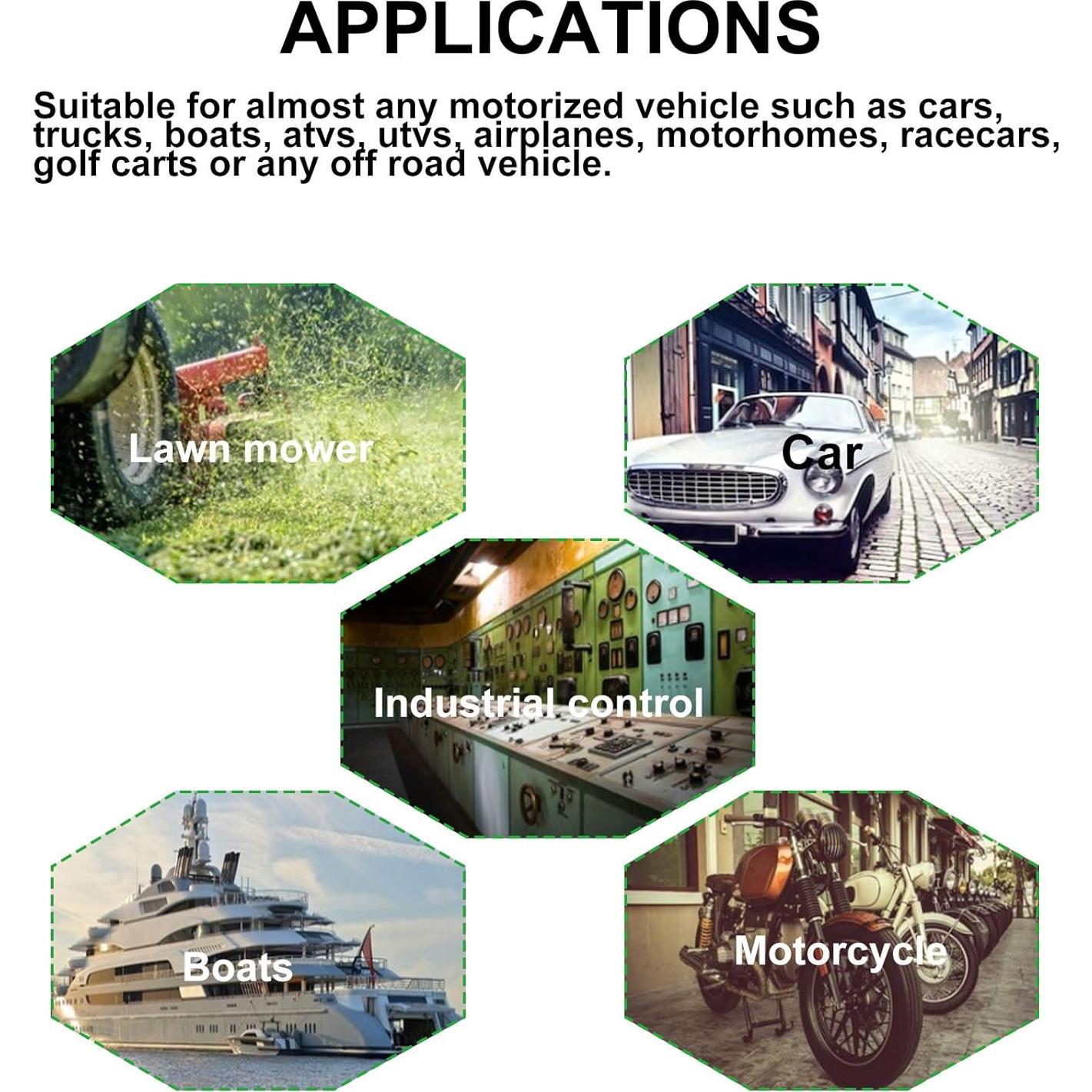 Interruptor de Palanca SPDT DIYhz 5A 125V 2A 250V 10 Piezas