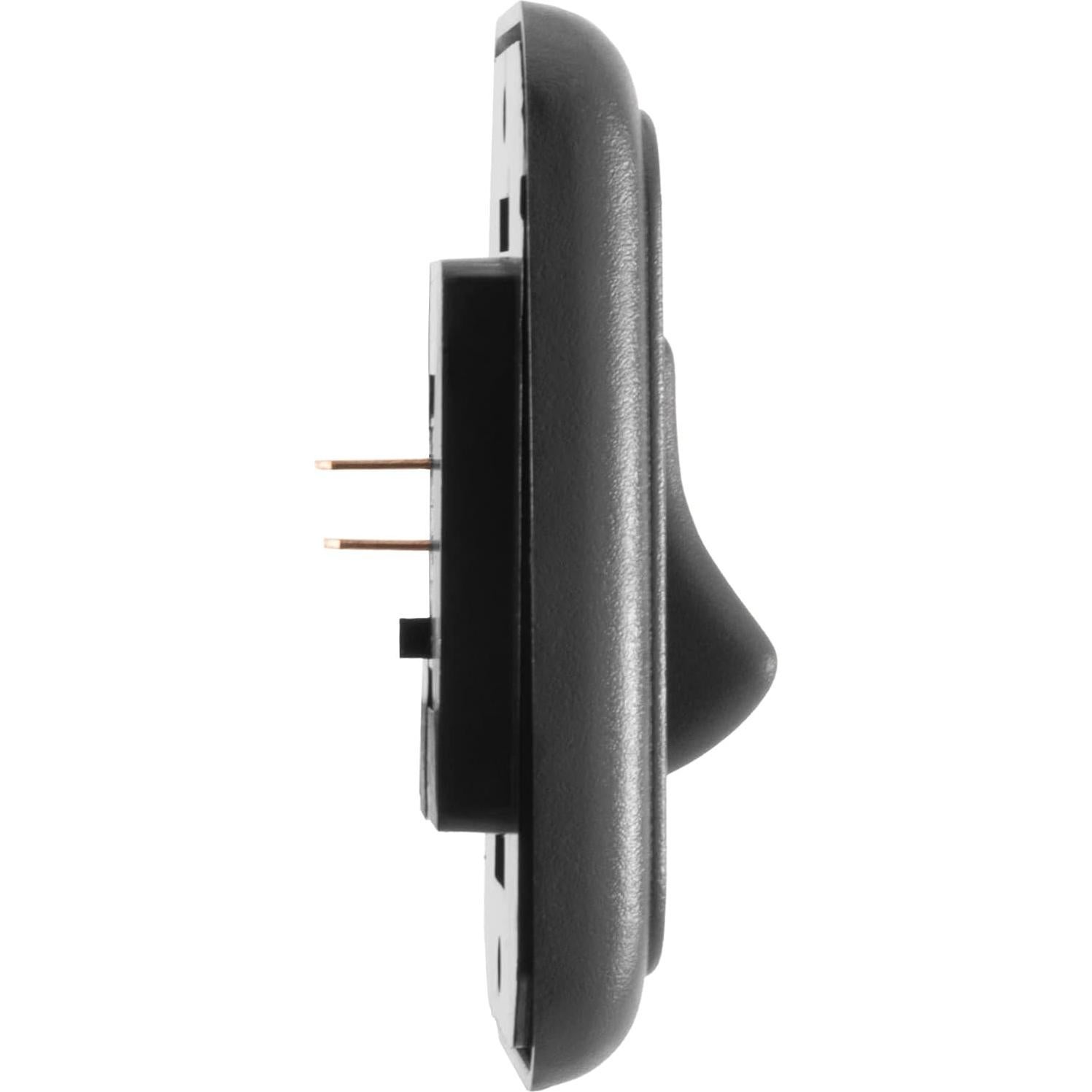 Interruptor On-Off SPST 12V Negro para RV y Remolques