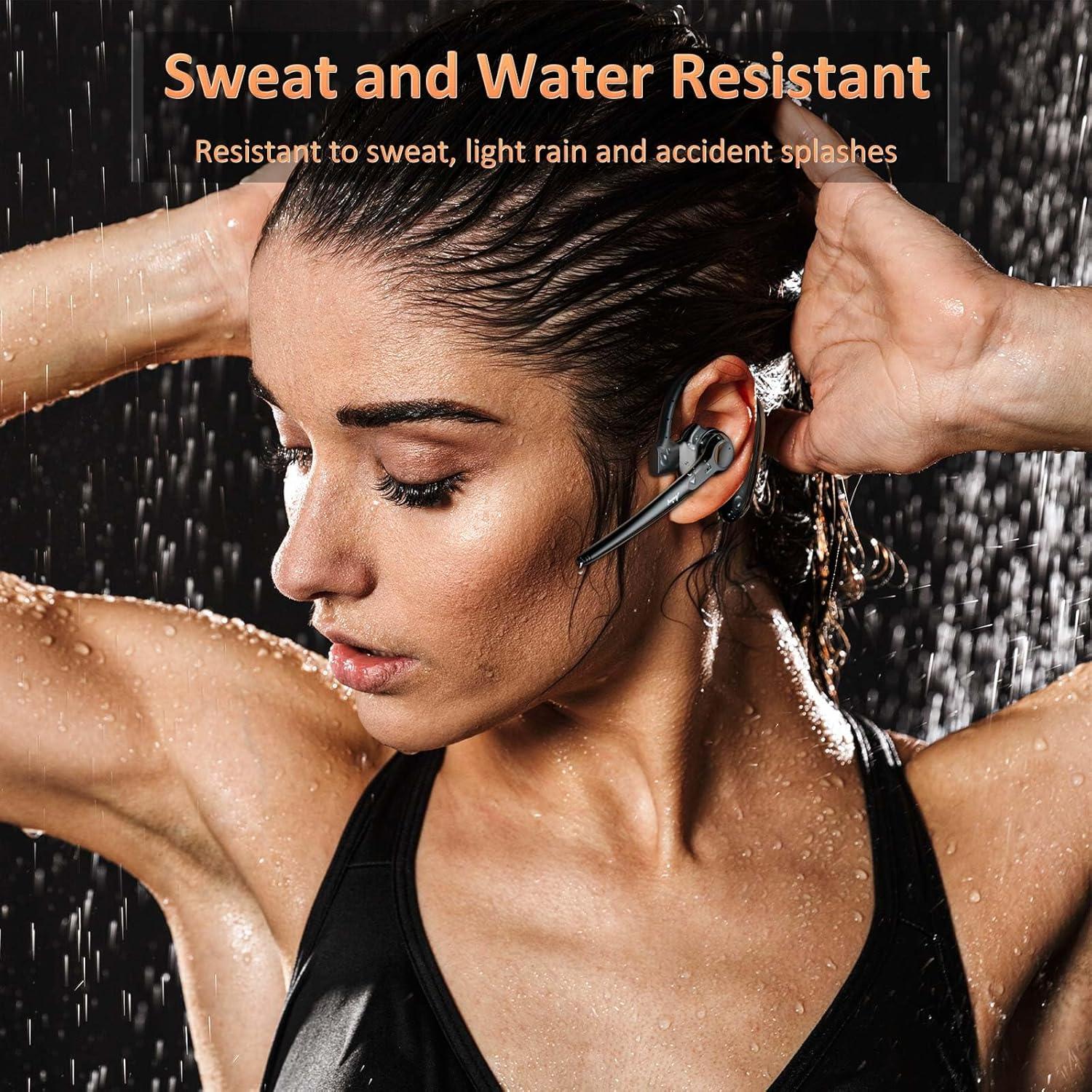 Auricular Bluetooth Inalámbrico AMINY UFO4L Negro 30h Batería