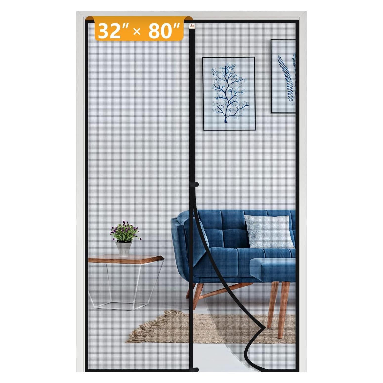 Yotache Puerta Pantalla Magnética 34x81 para Puertas 80x203 cm