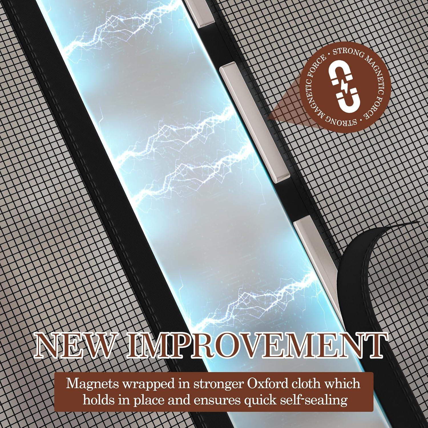 Yotache Puerta Pantalla Magnética 34x81 para Puertas 80x203 cm