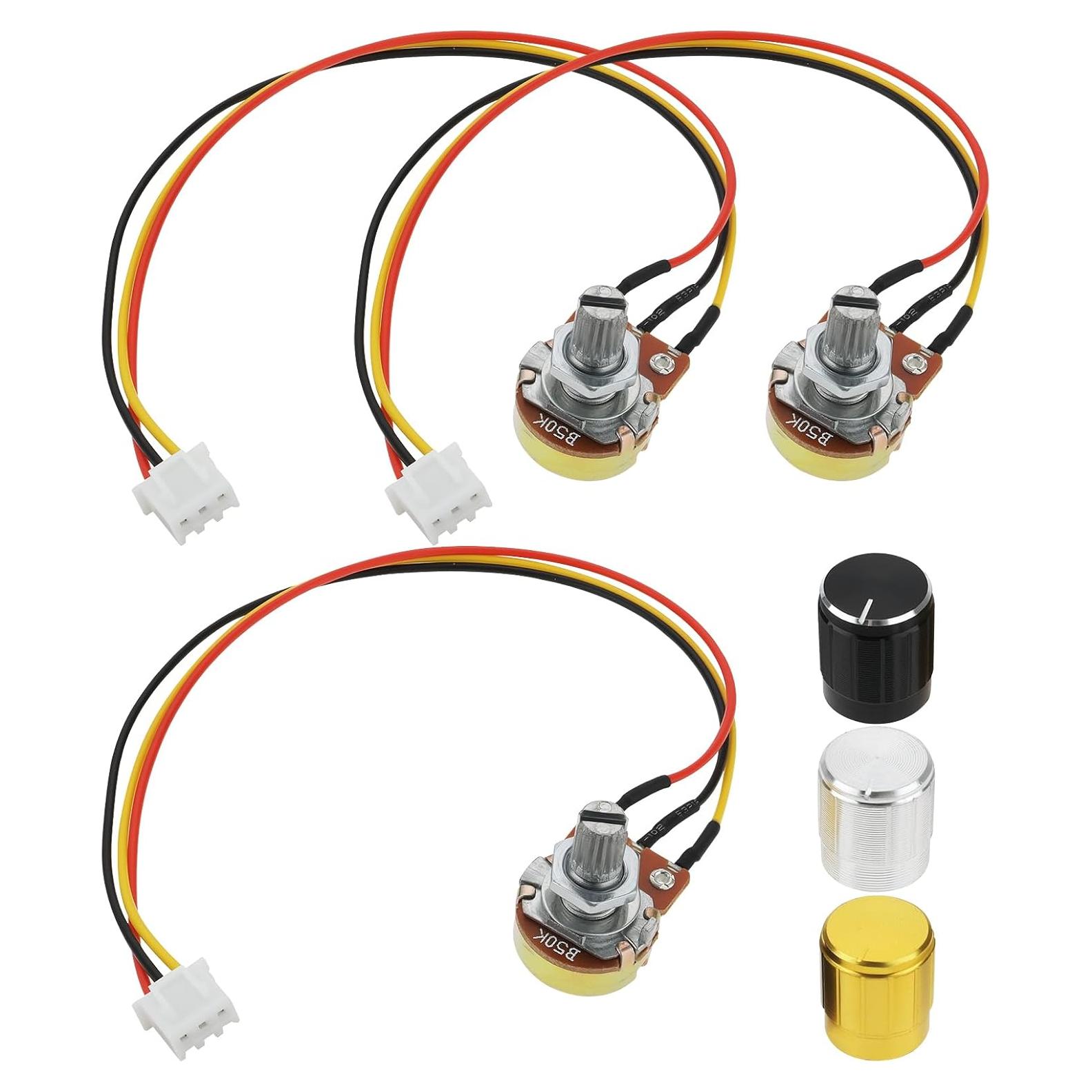 Potenciómetro Lineal B50K El Señor de las Herramientas 6pcs