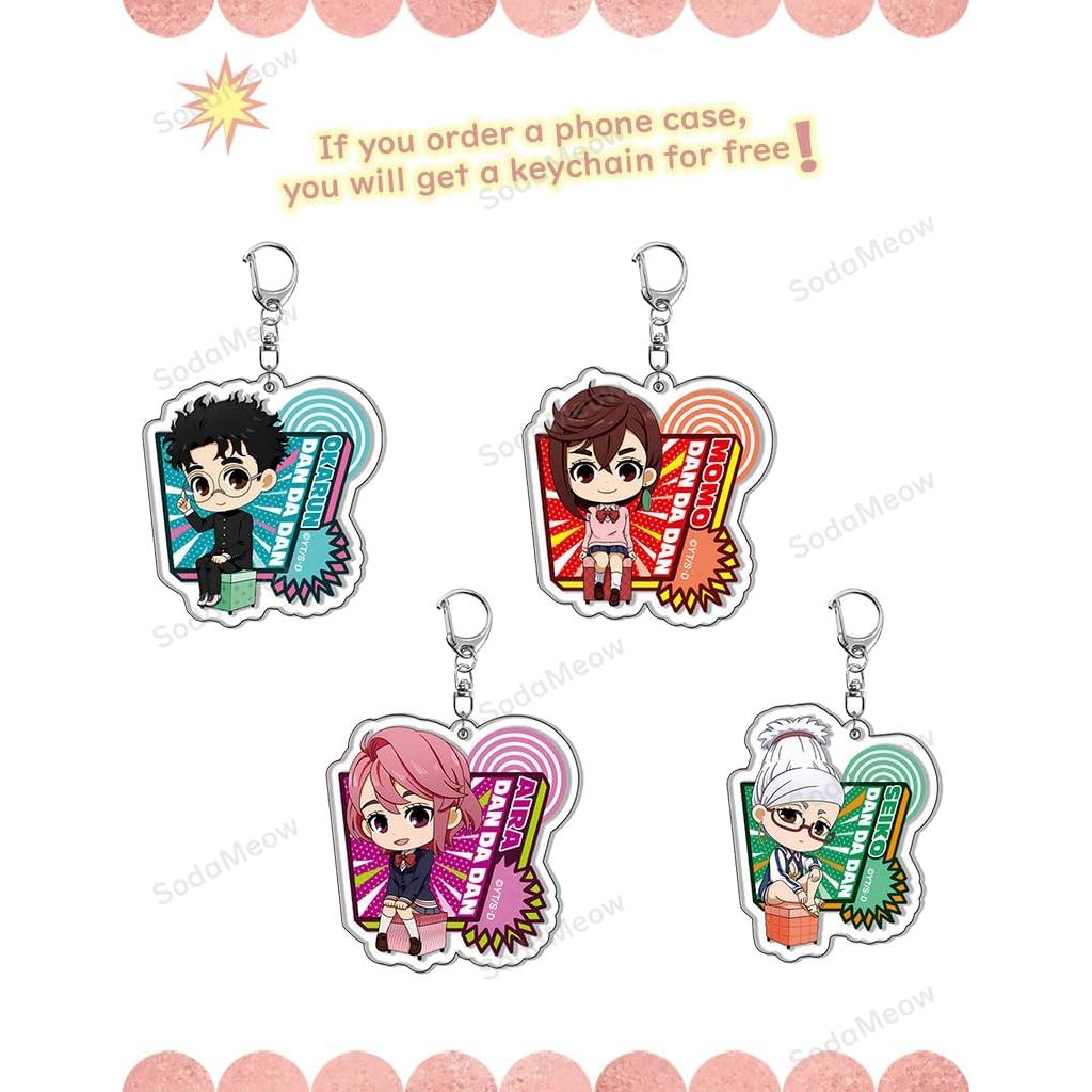 Funda protectora Dandadan TPU Aira Shiratori-1 para iPhone