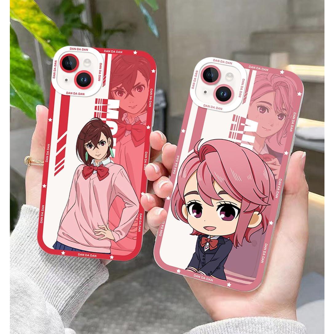 Funda protectora Dandadan TPU Aira Shiratori-1 para iPhone