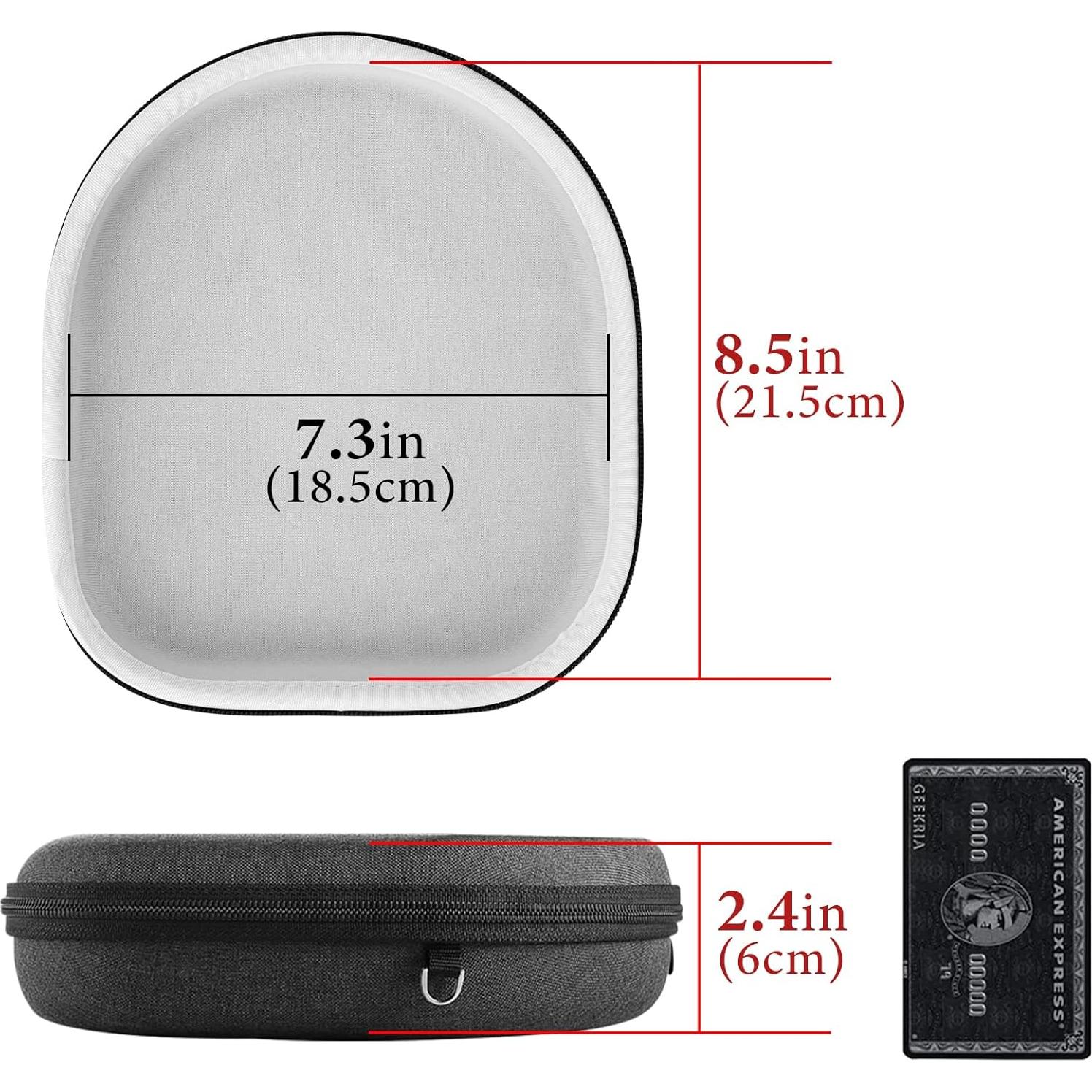 Funda Dura Geekria para Auriculares Sony WH-1000XM5/4/3 - Gris