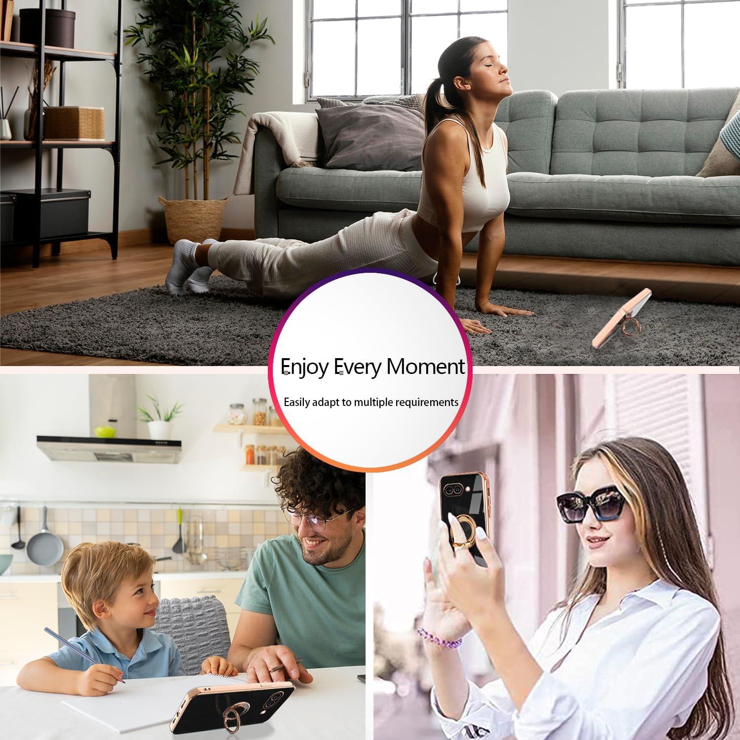 Funda Google Pixel 9a Hlgcokro Silicona Magnética Negra