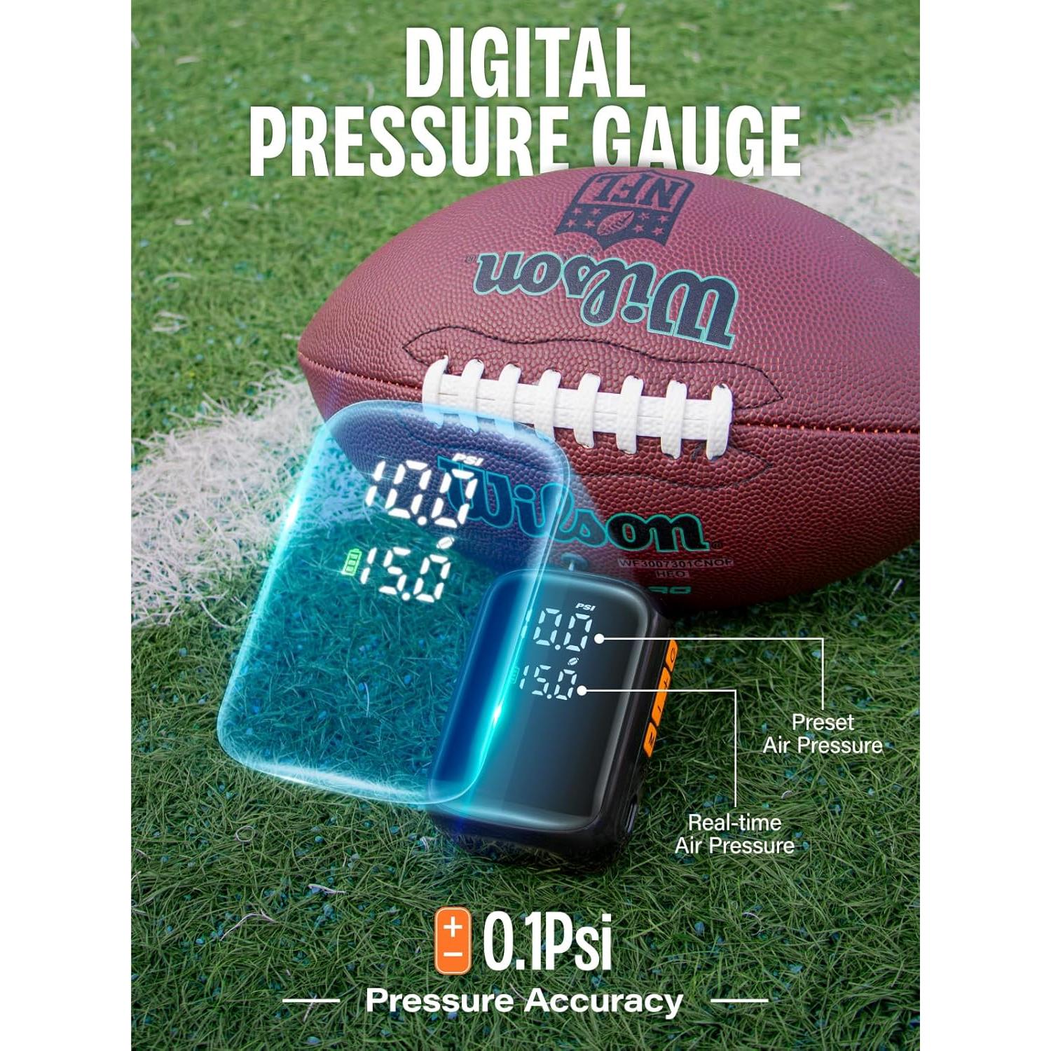 Bomba de Pelotas Eléctrica Pumteck AP1-M 15 PSI Portátil