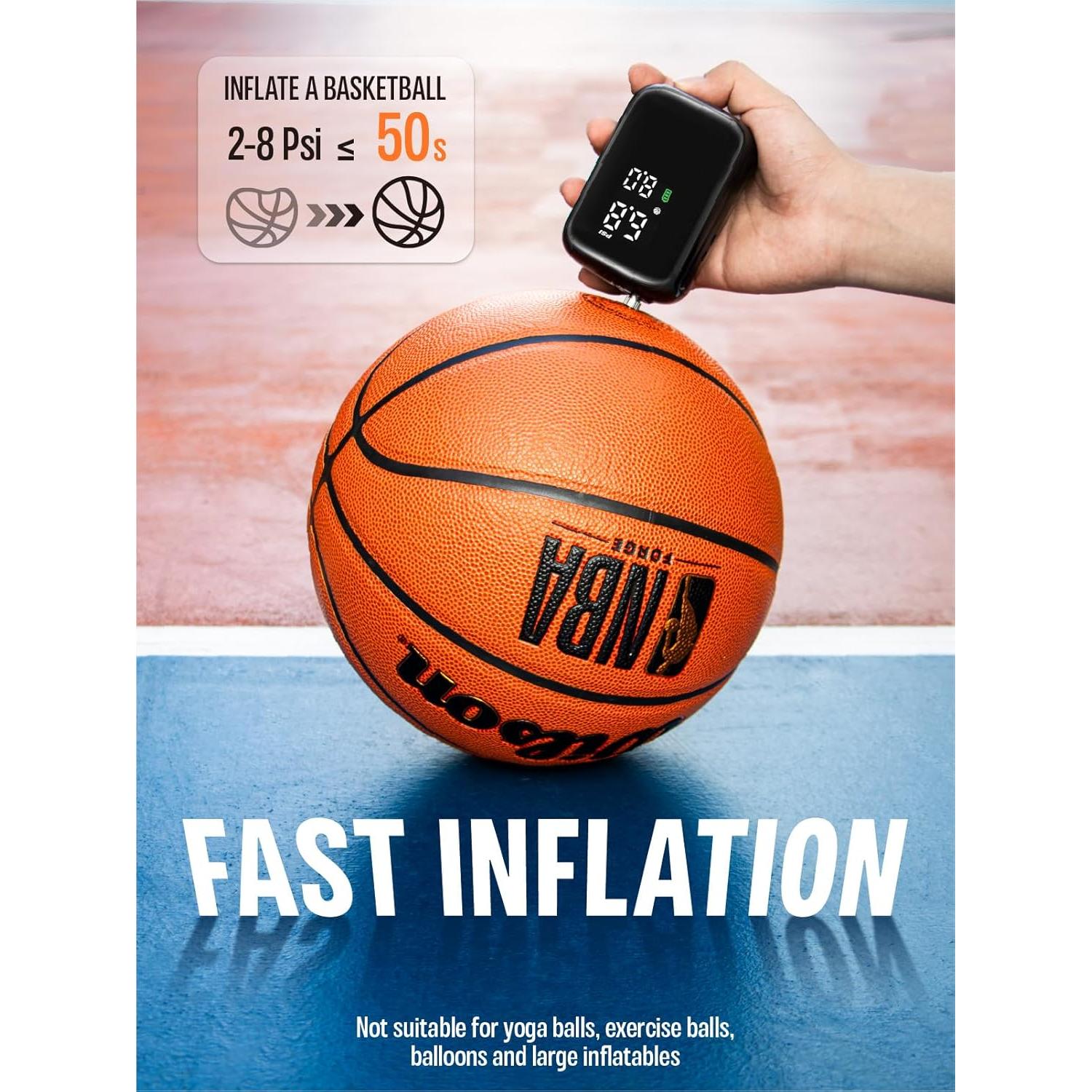 Bomba de Pelotas Eléctrica Pumteck AP1-M 15 PSI Portátil