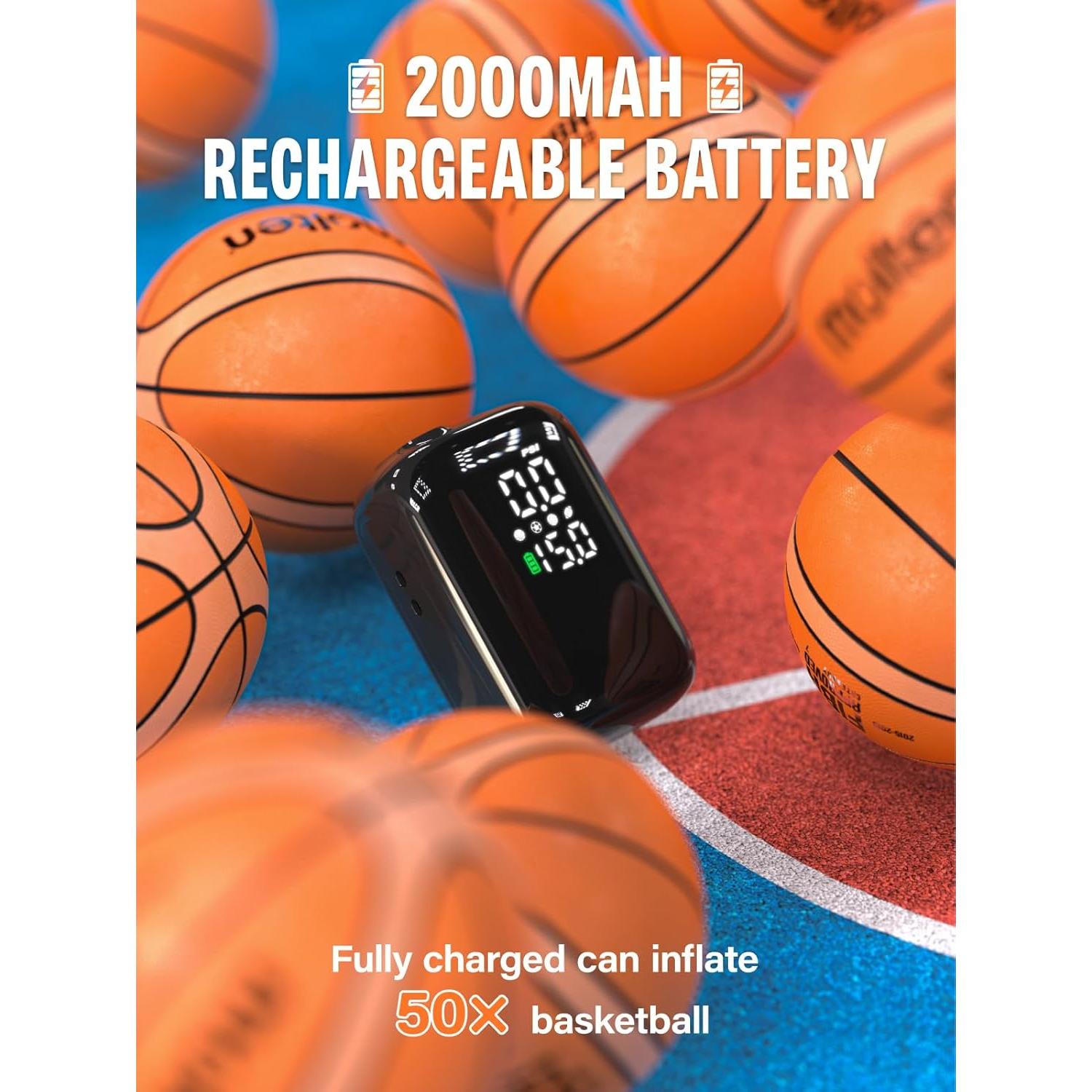 Bomba de Pelotas Eléctrica Pumteck AP1-M 15 PSI Portátil