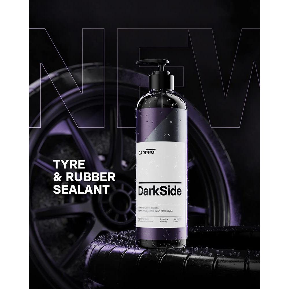 CARPRO Darkside - Sellador de Neumáticos 500mL Hidrofóbico