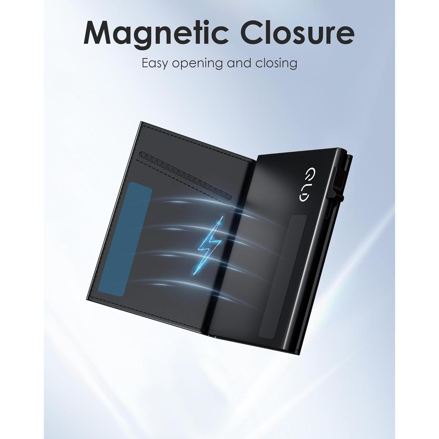 Billetera Minimalista QLD para Hombres con Bloqueo RFID