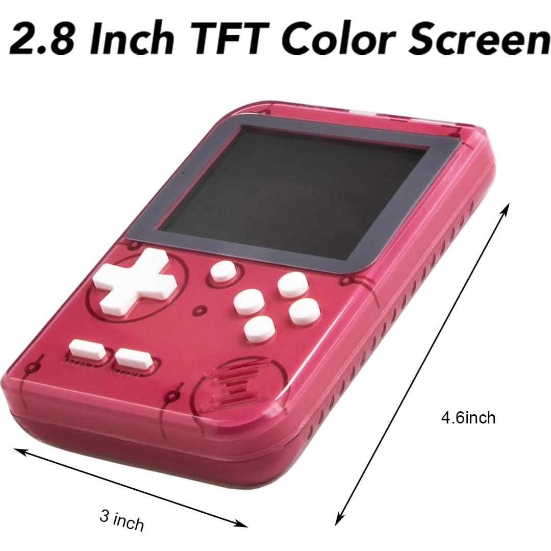 Consola de Juegos Retro Portátil RFetomax 400 Juegos 2.8"