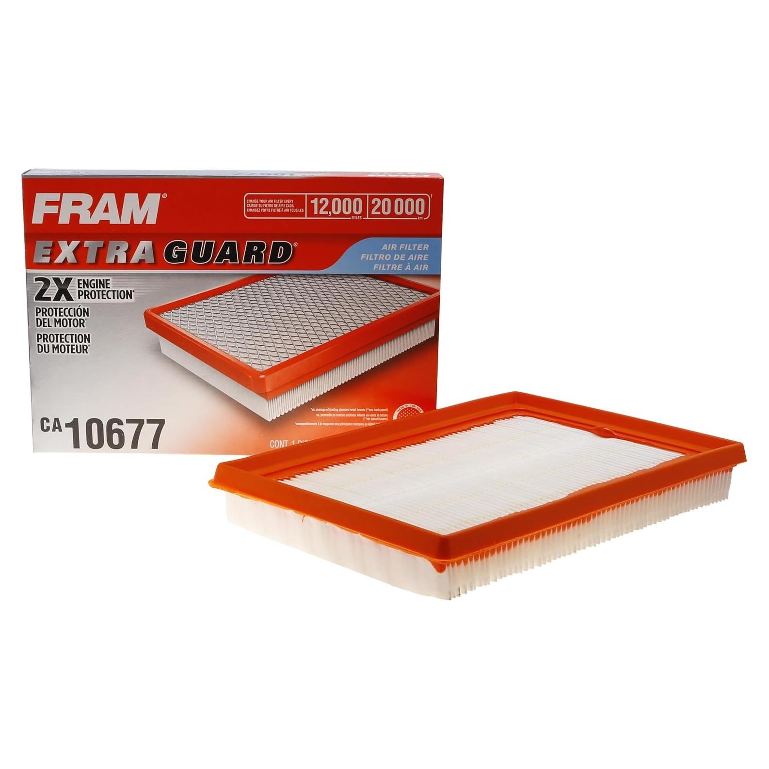 Filtro de Aire FRAM Extra Guard CA10677 para Lexus y Toyota