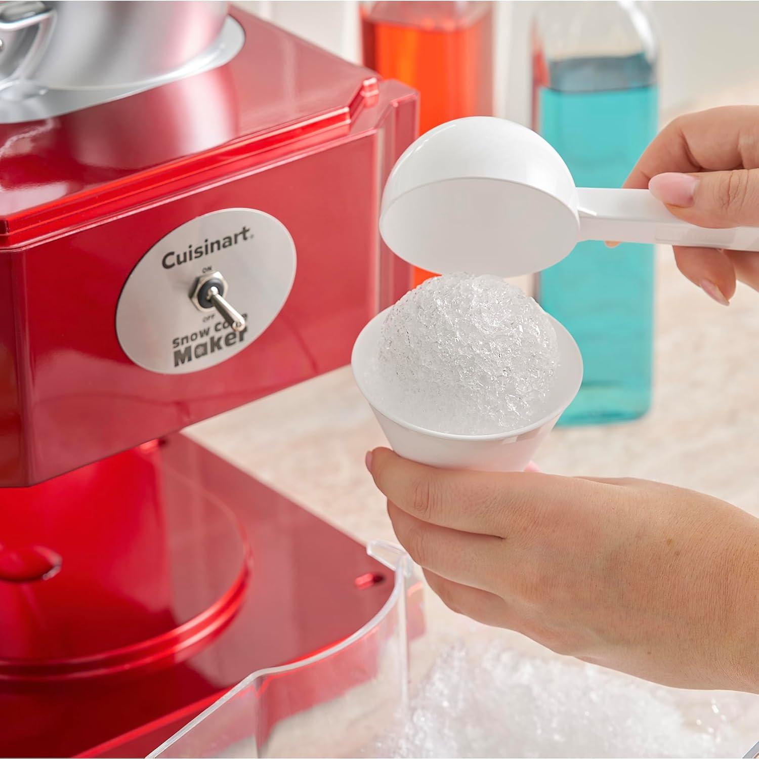 Máquina de Nieve Cuisinart SCM-10P1, 5 Conos Helados