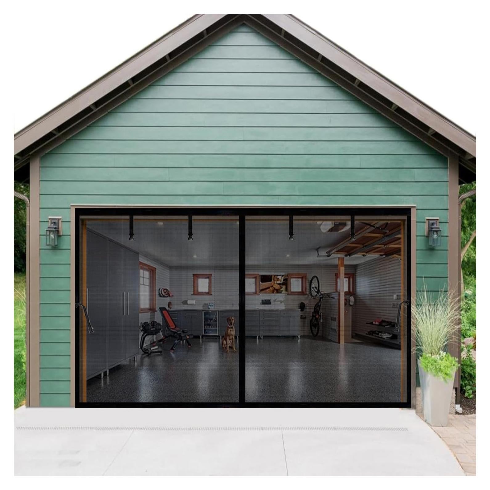 Pantalla de Puerta de Garaje Magnética MMGFNSDC 223.5x217.8cm