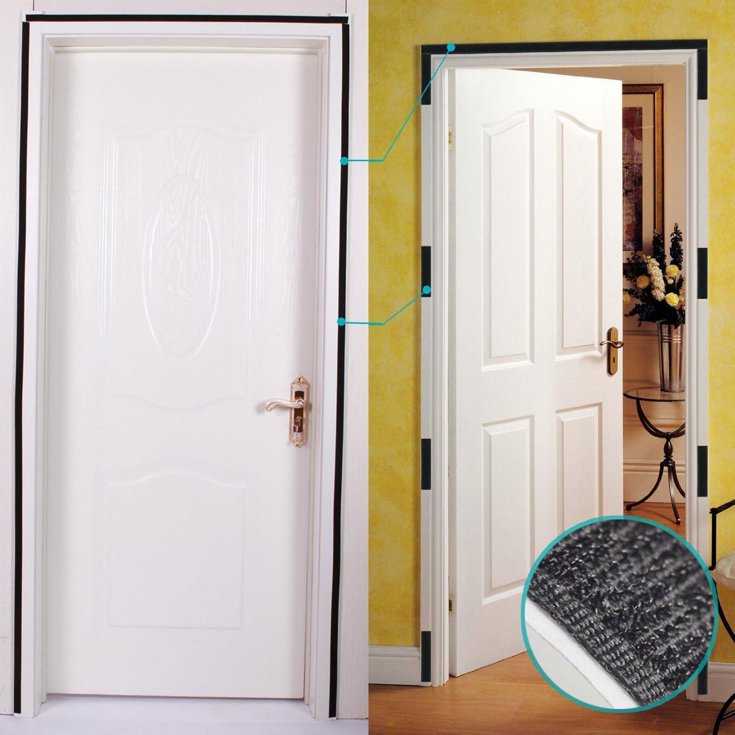 Cinta Adhesiva Magnética DOOREASY 675cm Nylon Negro