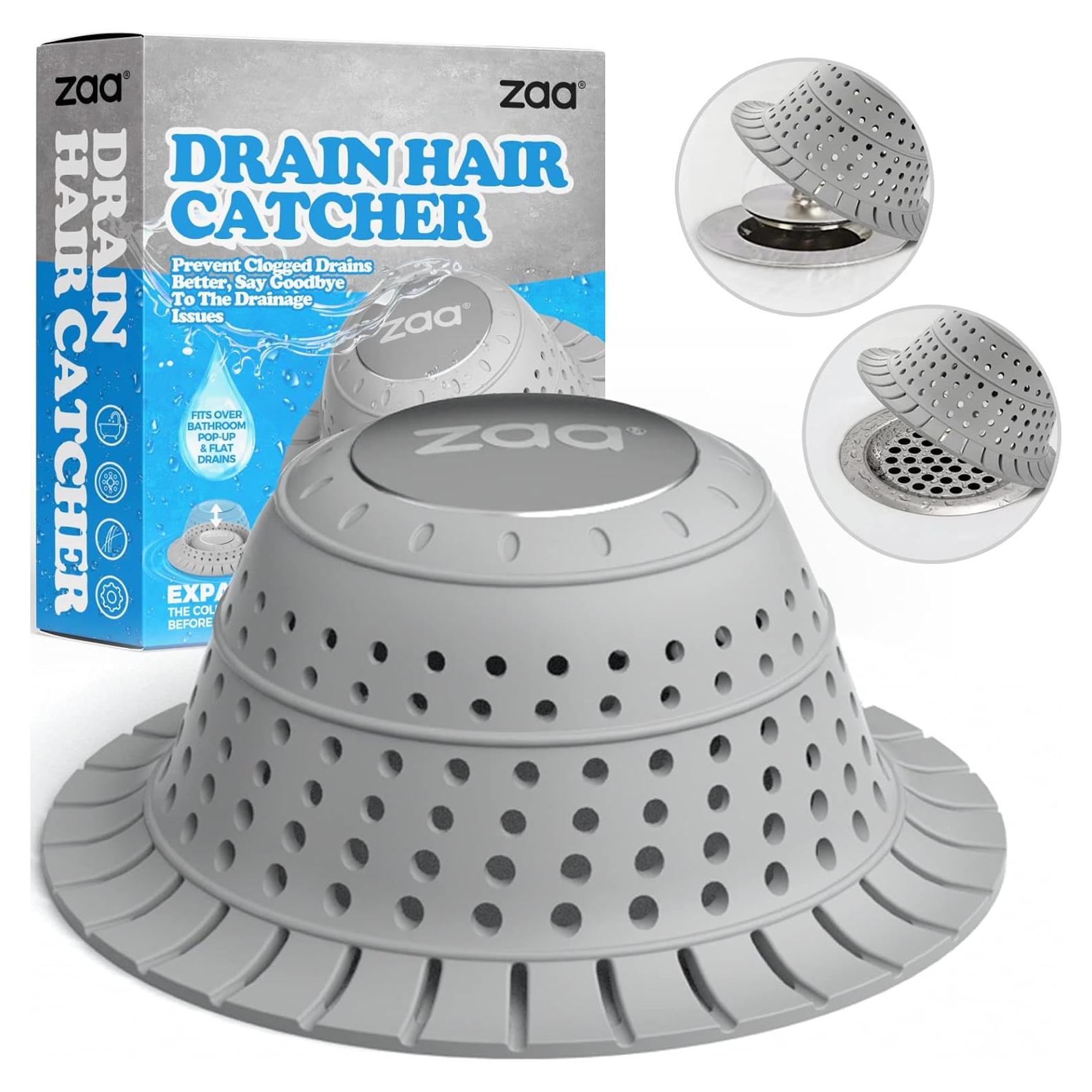 Cazador de Cabello zaa para Drenaje de Baño 11.43 cm