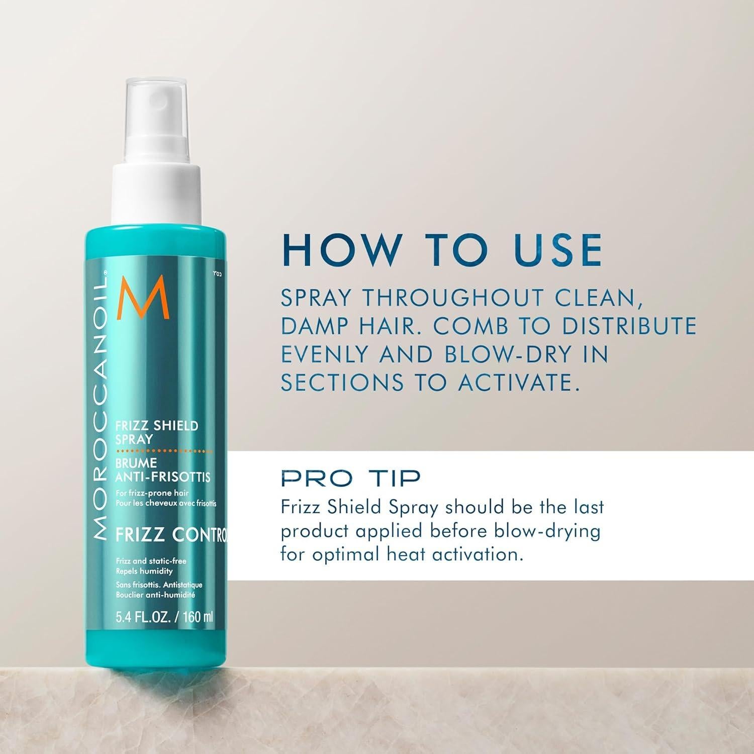 Spray Estilo Frizz Shield Moroccanoil 160 ml