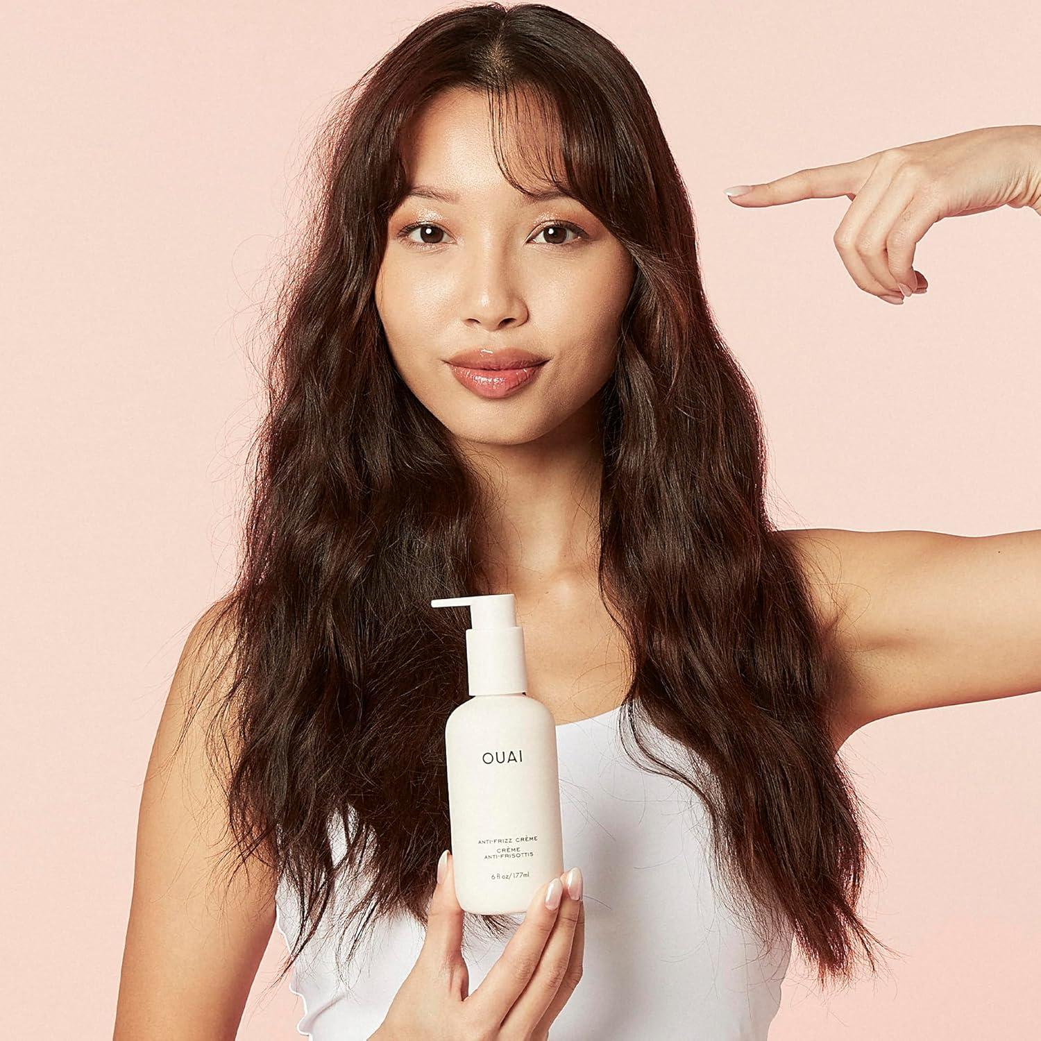 Crema Anti Frizz OUAI 170 g - Hidratante y Control Frizz