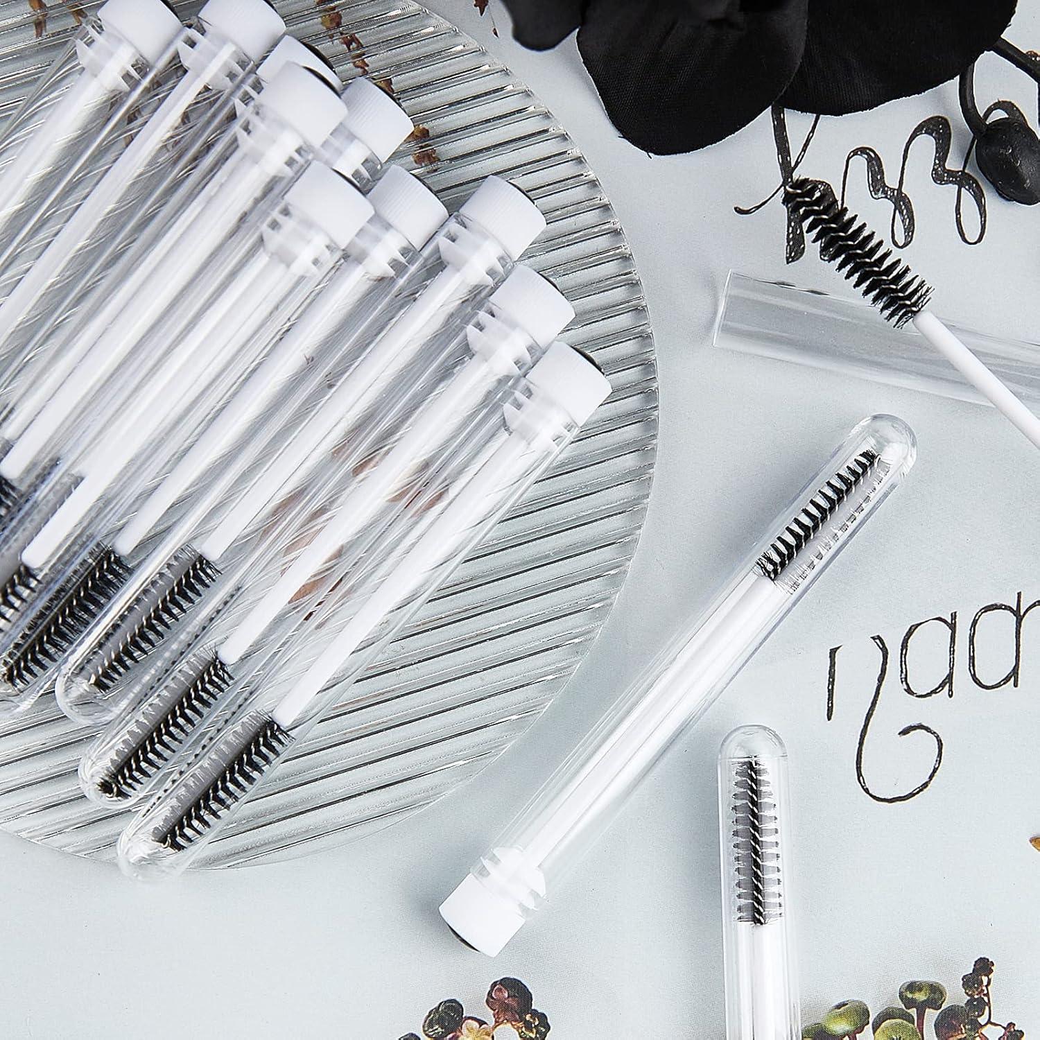 Set de 80 Piezas de Tubos y Cepillos de Pestañas TUZAZO