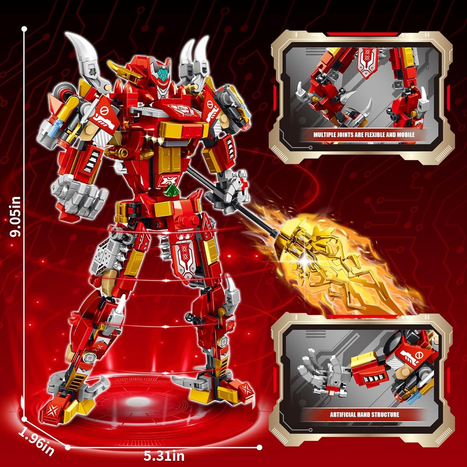 Kit de Construcción Dinosaurio T-Rex 2 en 1 STEM 504 Piezas