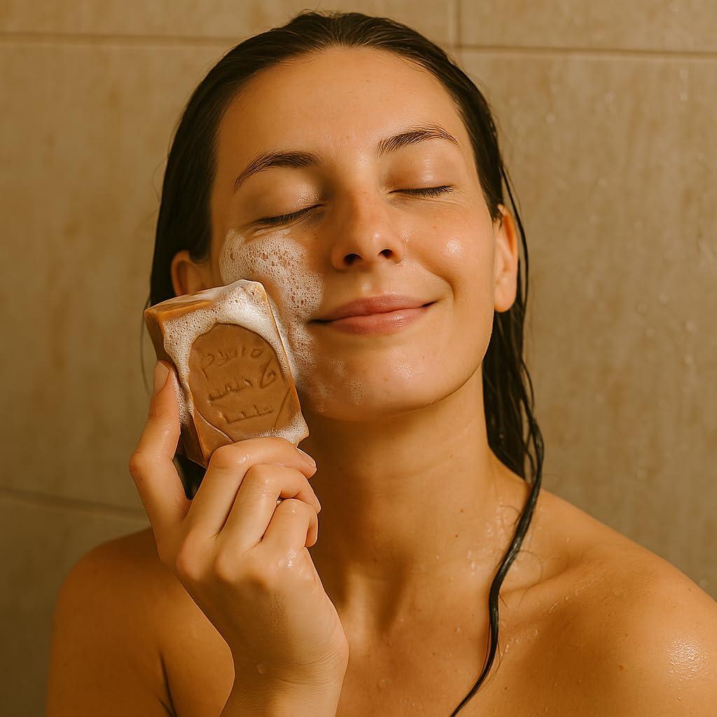 Jabón Natural de Aleppo Olippo 2-Pack 190g - Orgánico y Hecho a Mano