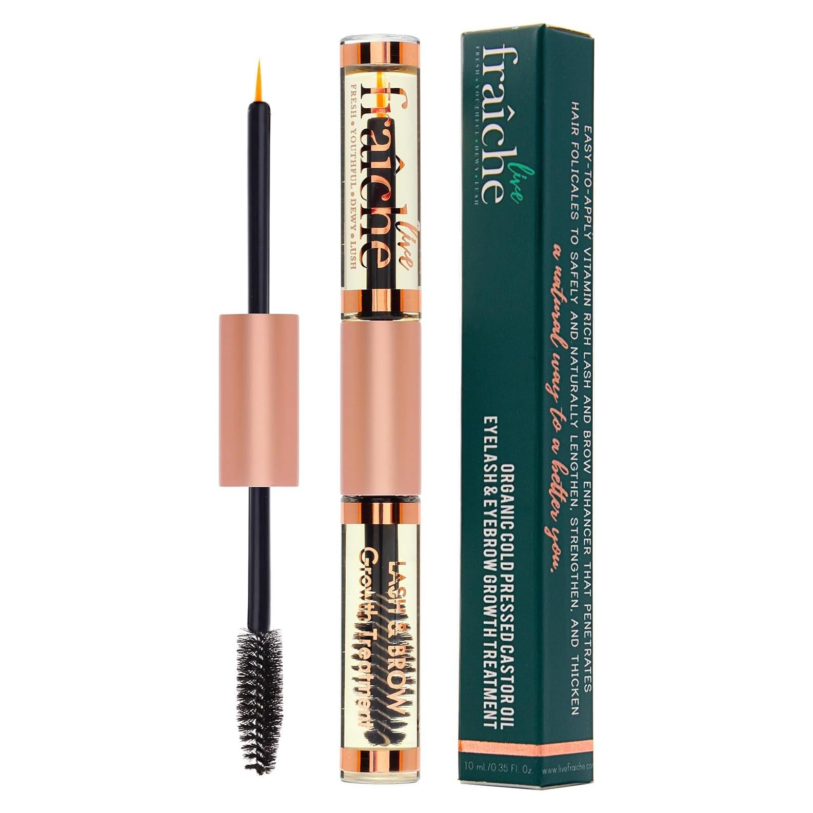 Suero de Pestañas Live Fraiche 10ml - Aceite de Ricino Orgánico