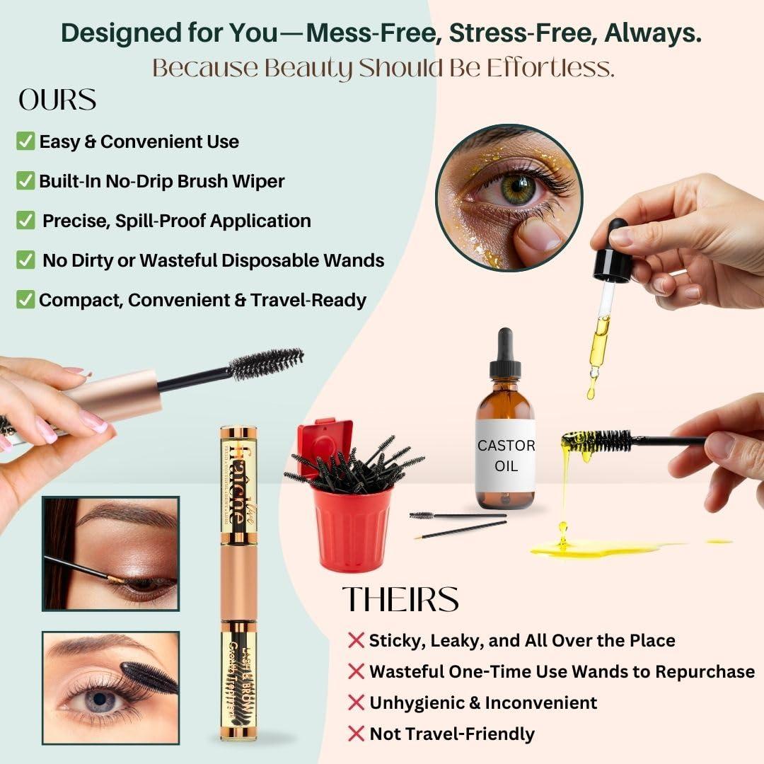 Suero de Pestañas Live Fraiche 10ml - Aceite de Ricino Orgánico