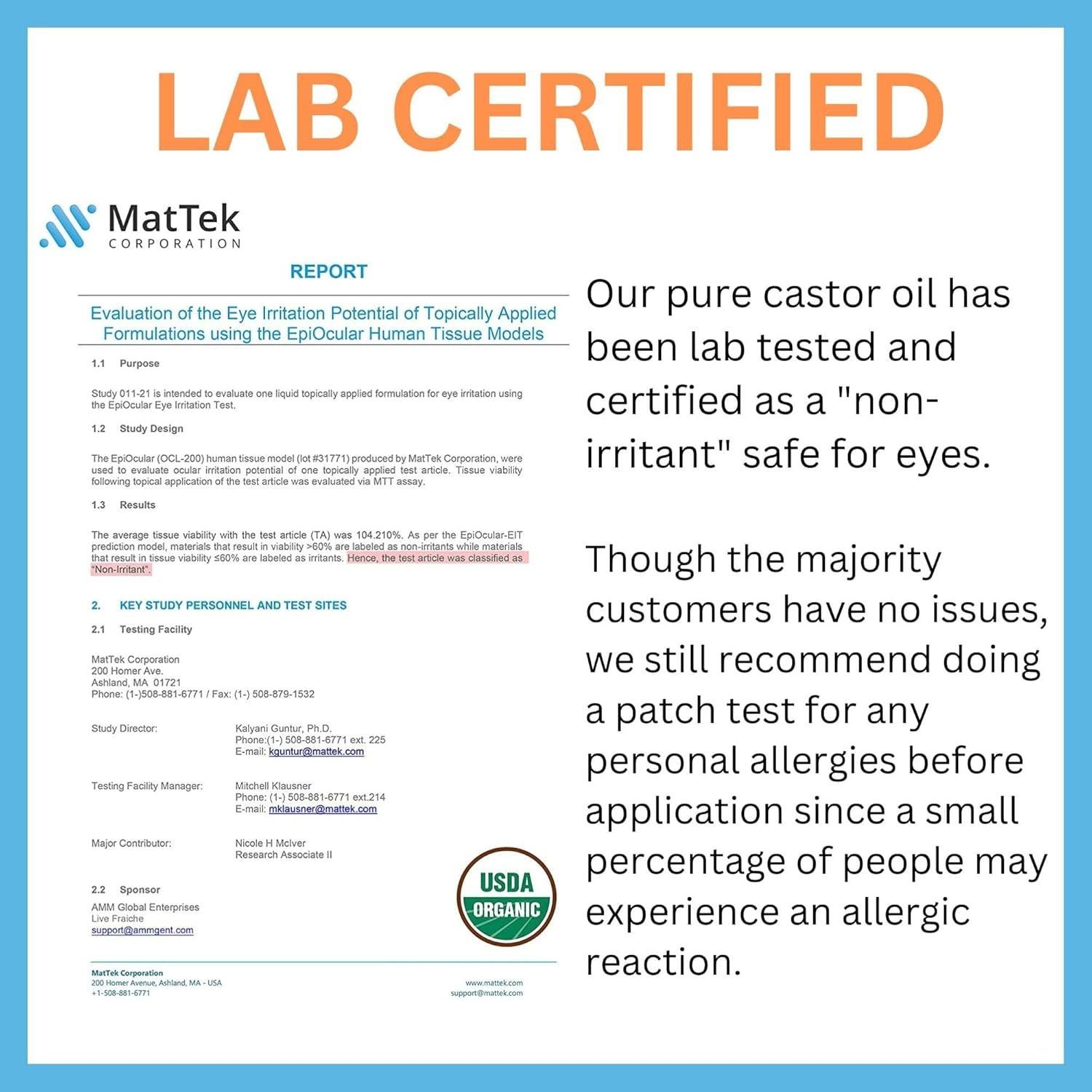 Suero de Pestañas Live Fraiche 10ml - Aceite de Ricino Orgánico