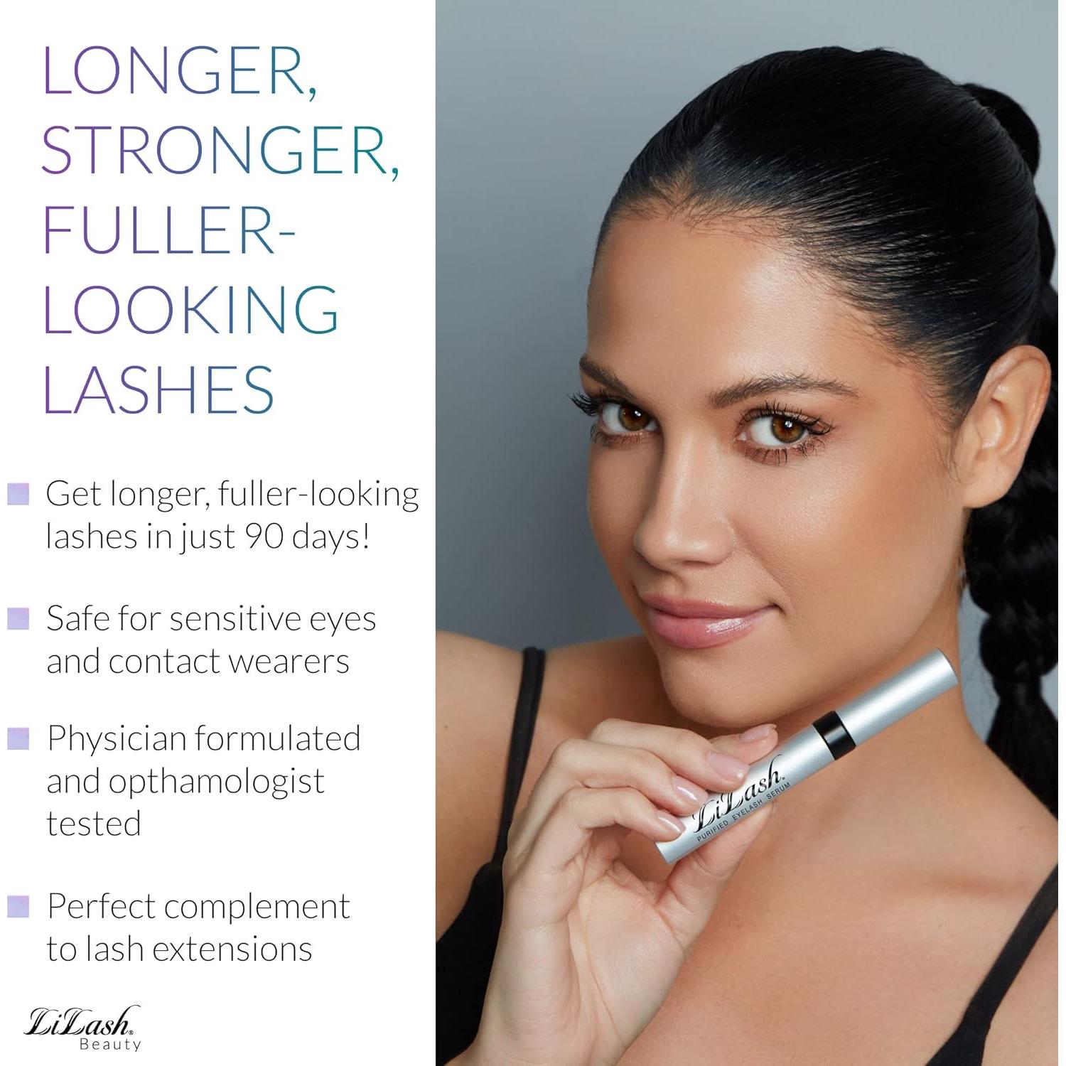 Suero de Pestañas LiLash 2mL Acondicionador Natural Vegano