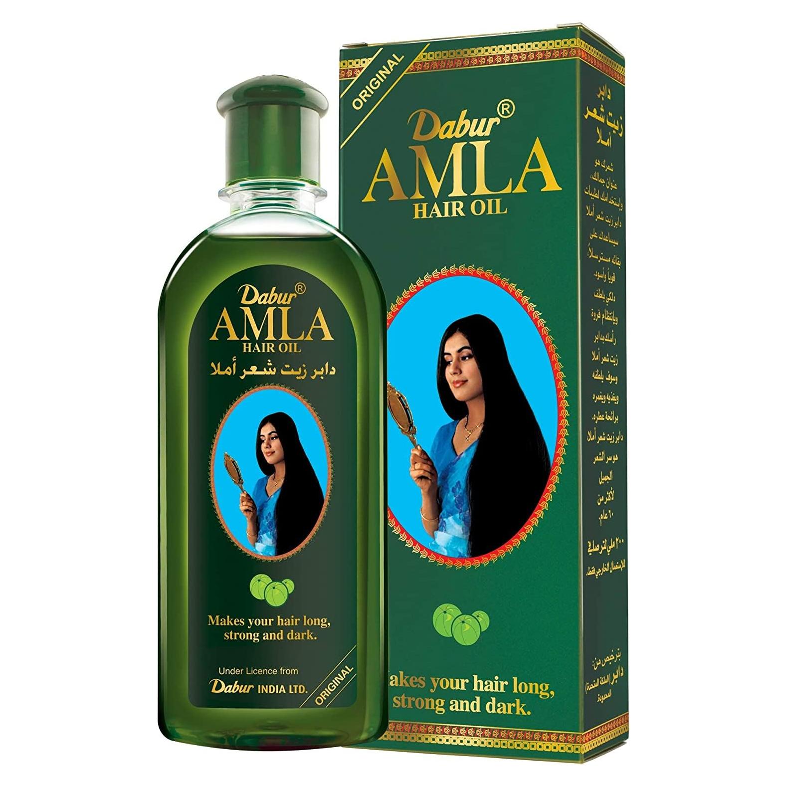 Aceite para el cabello Dabur Amla 500 ml - Hidratante Aloe