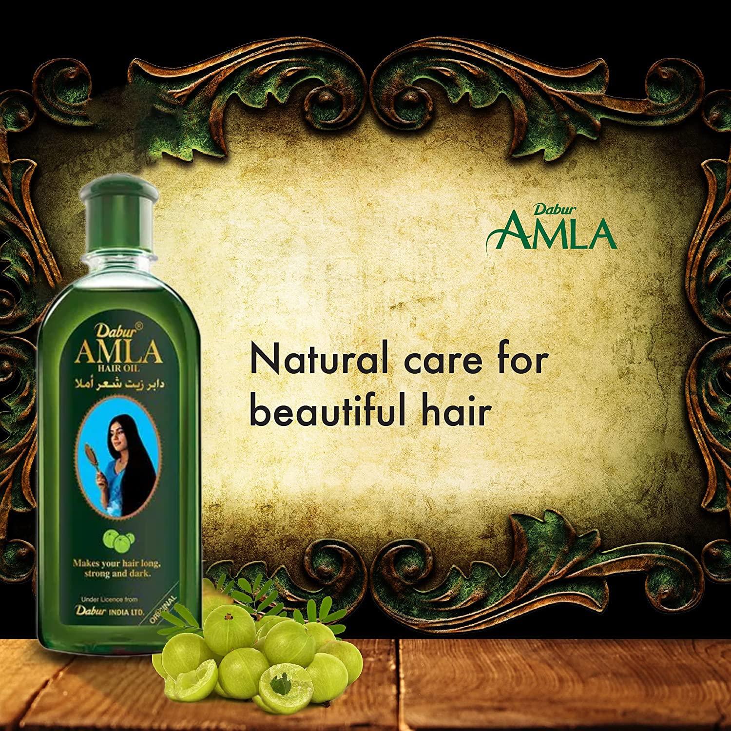 Aceite para el cabello Dabur Amla 500 ml - Hidratante Aloe
