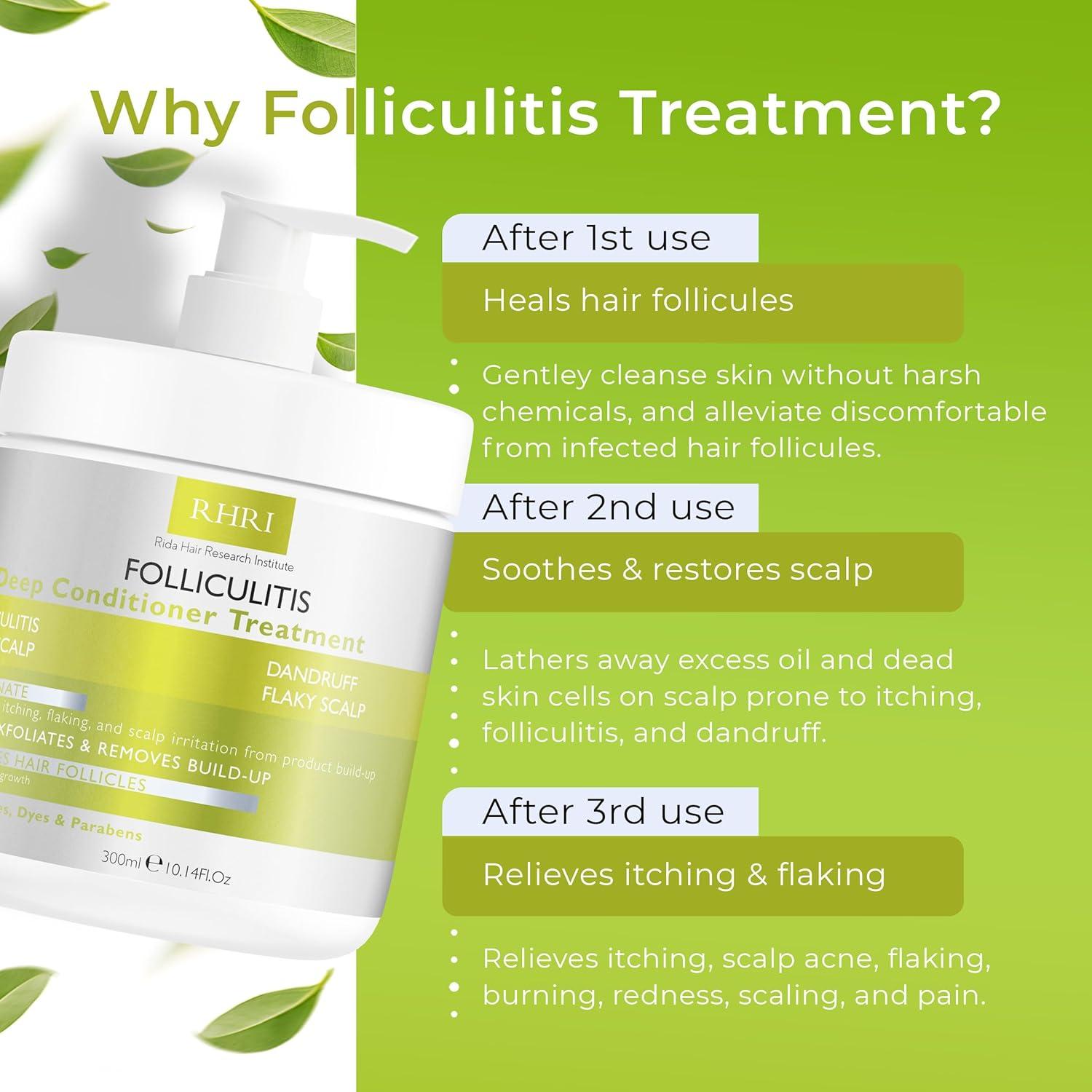 Acondicionador Profundo Rida 348g para Foliculitis y Caspa