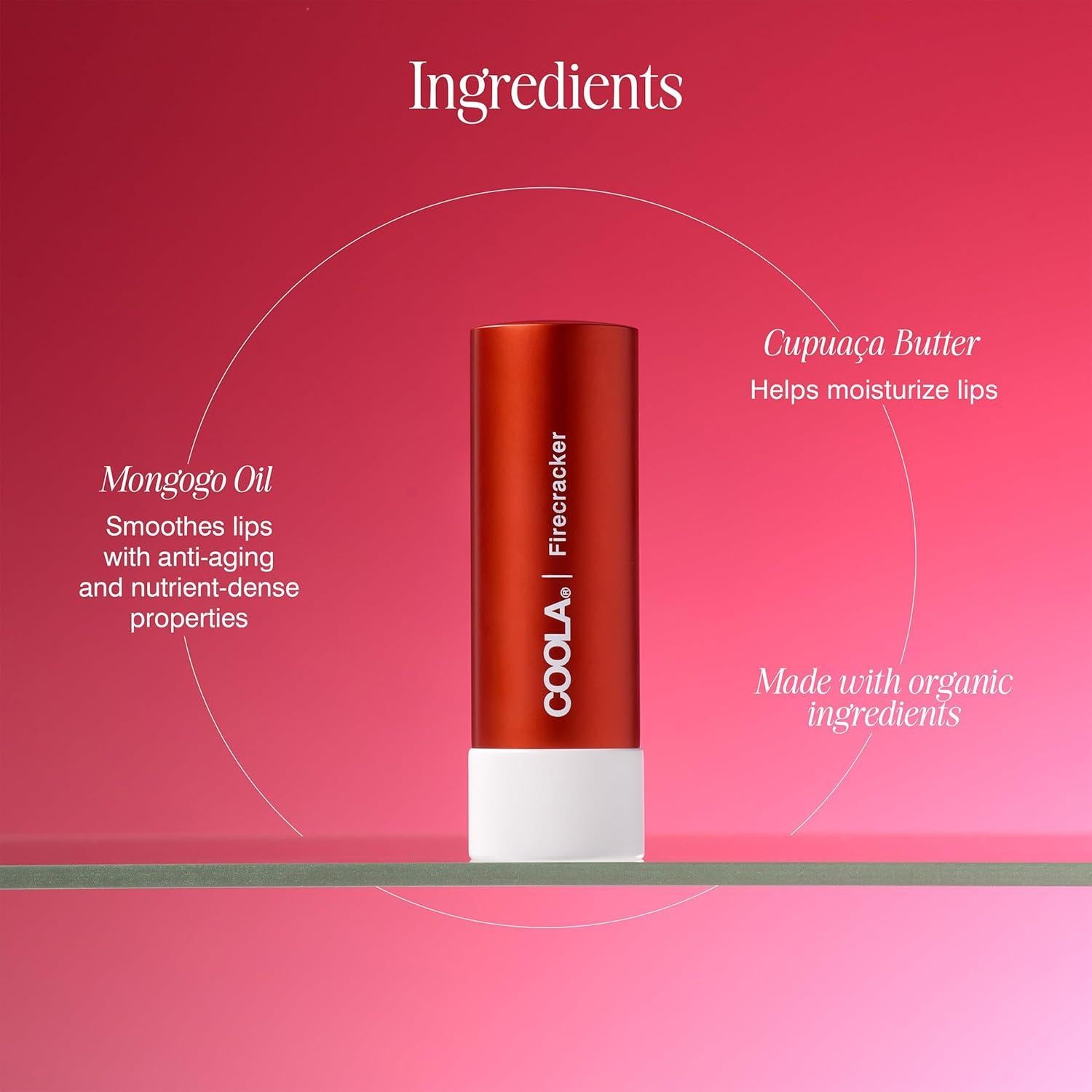 Bálsamo Labial Orgánico COOLA SPF 30 4.25g Hidratante