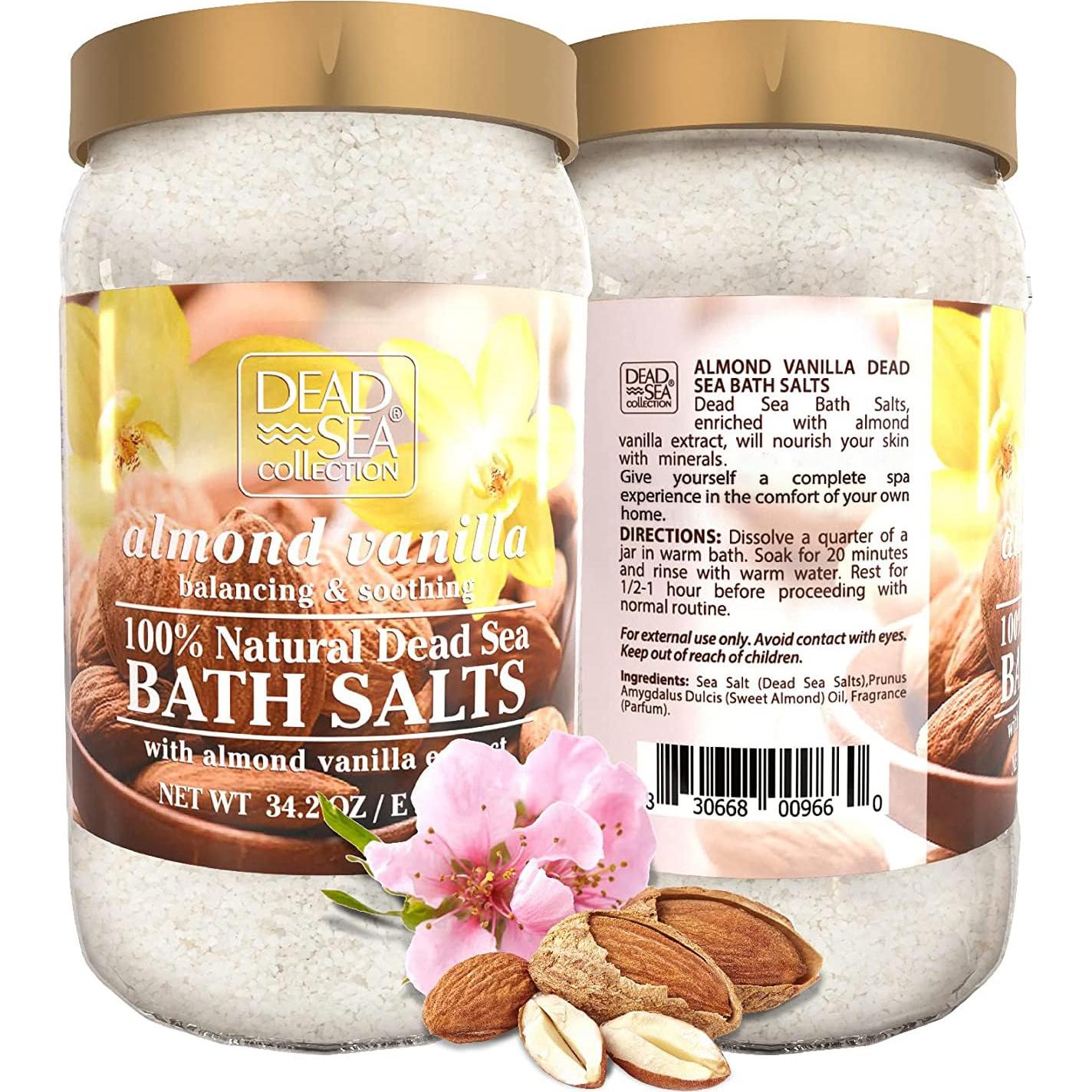 Sales de Baño del Mar Muerto Salud y Belleza Cristalina 968g