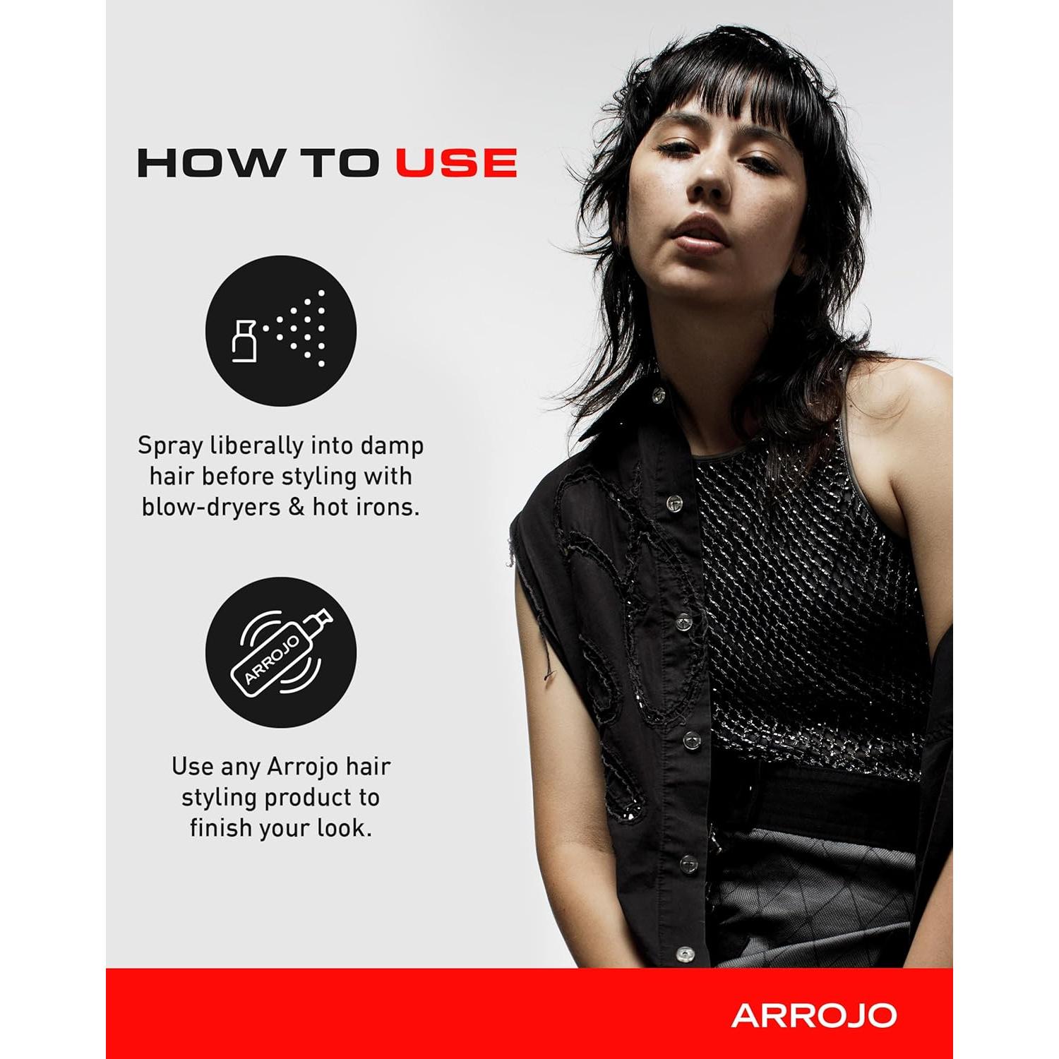 Loci&oacute;n Engrosante Protectora Arrojo - Spray T&eacute;rmico 180ml