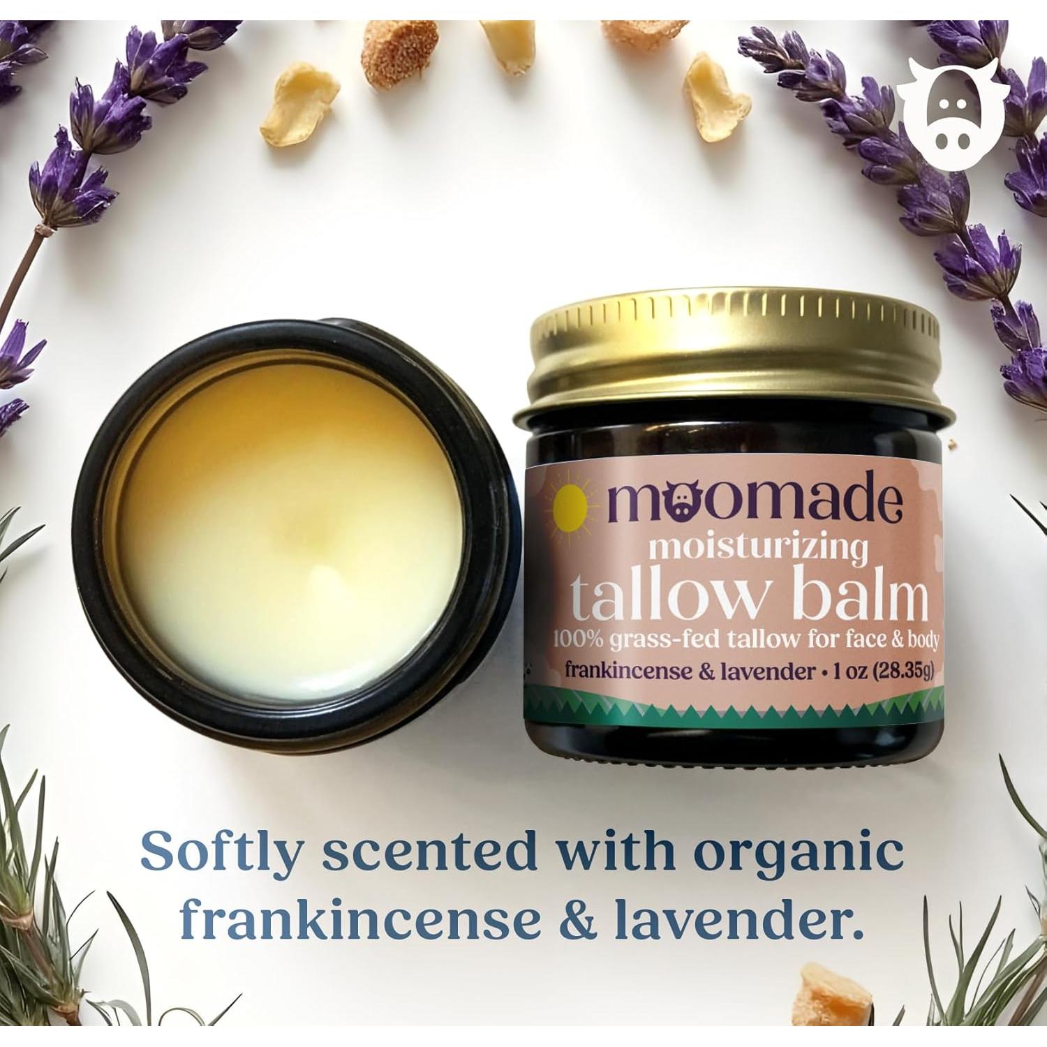 Bálsamo Hidratante Orgánico Moomade 28g - Incienso y Lavanda